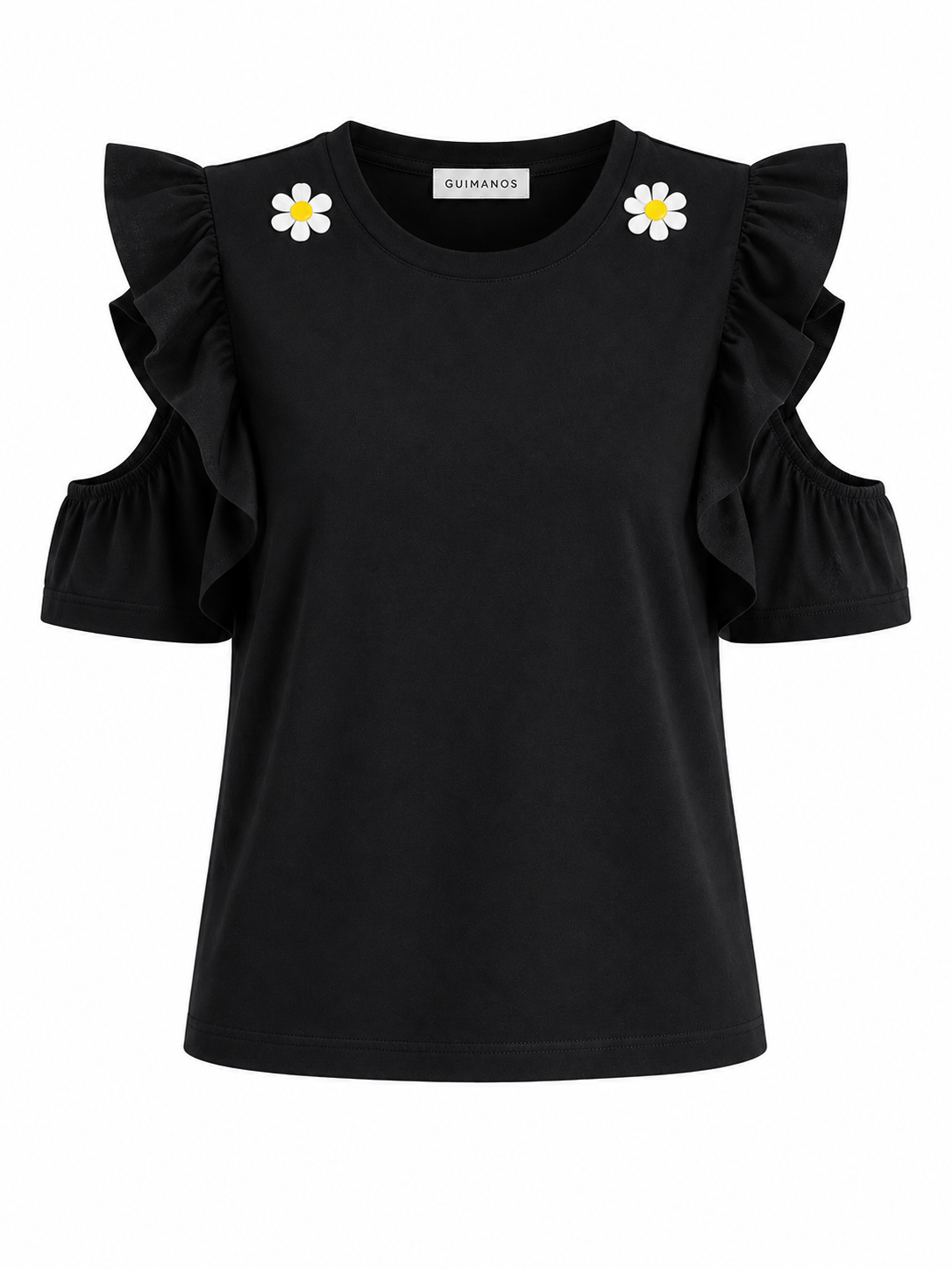 T-shirt Aplicação Flores