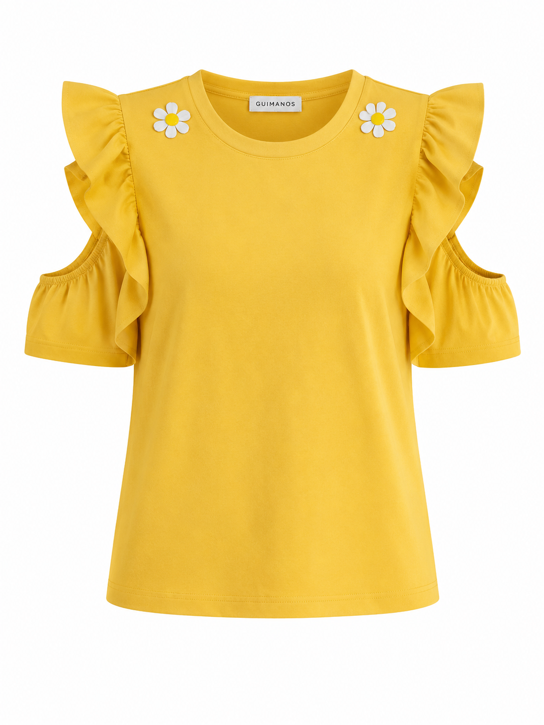 T-shirt Aplicação Flores