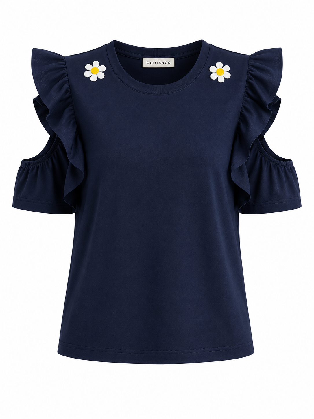 T-shirt Aplicação Flores