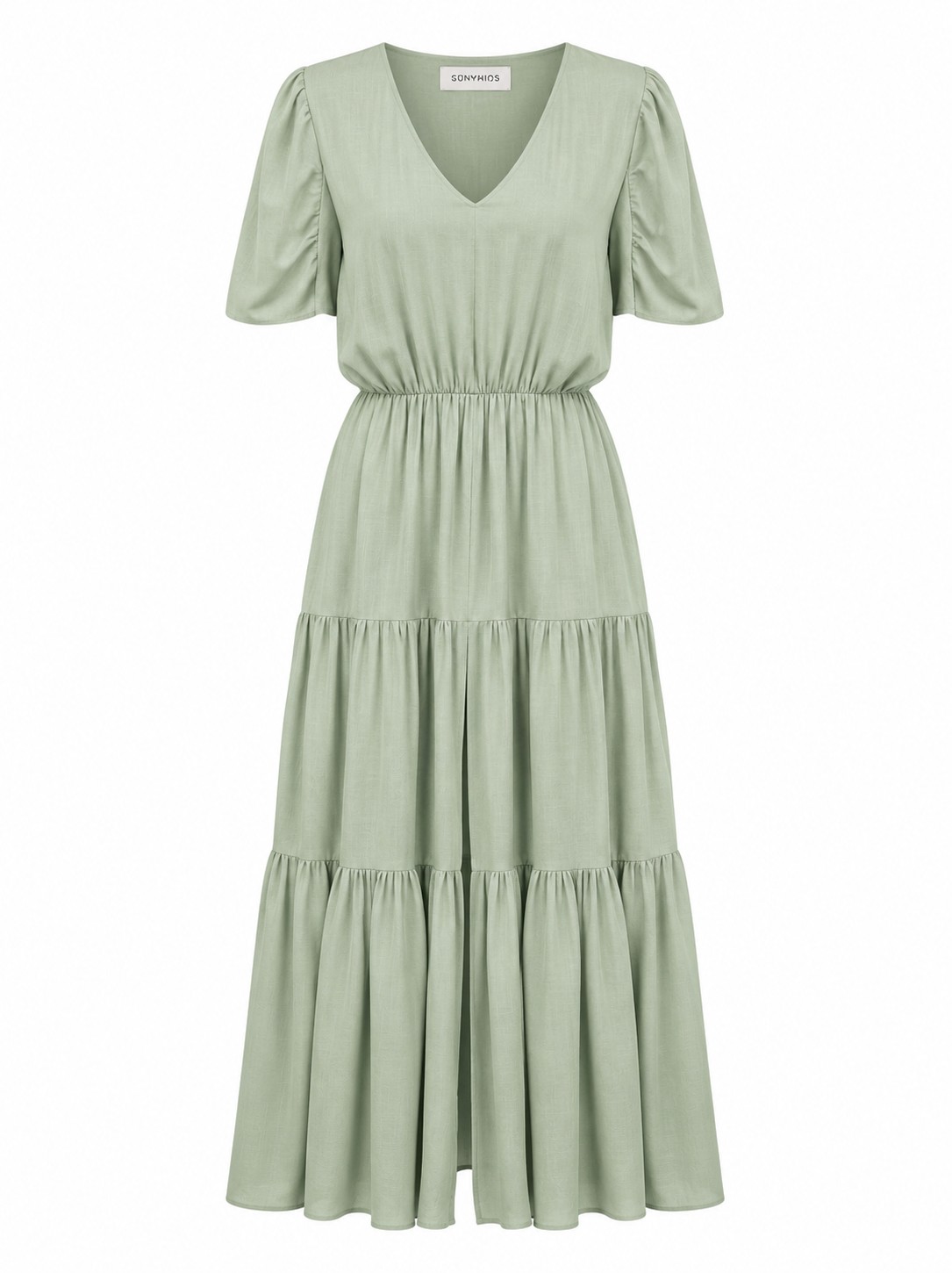 Linen Midi Dress 