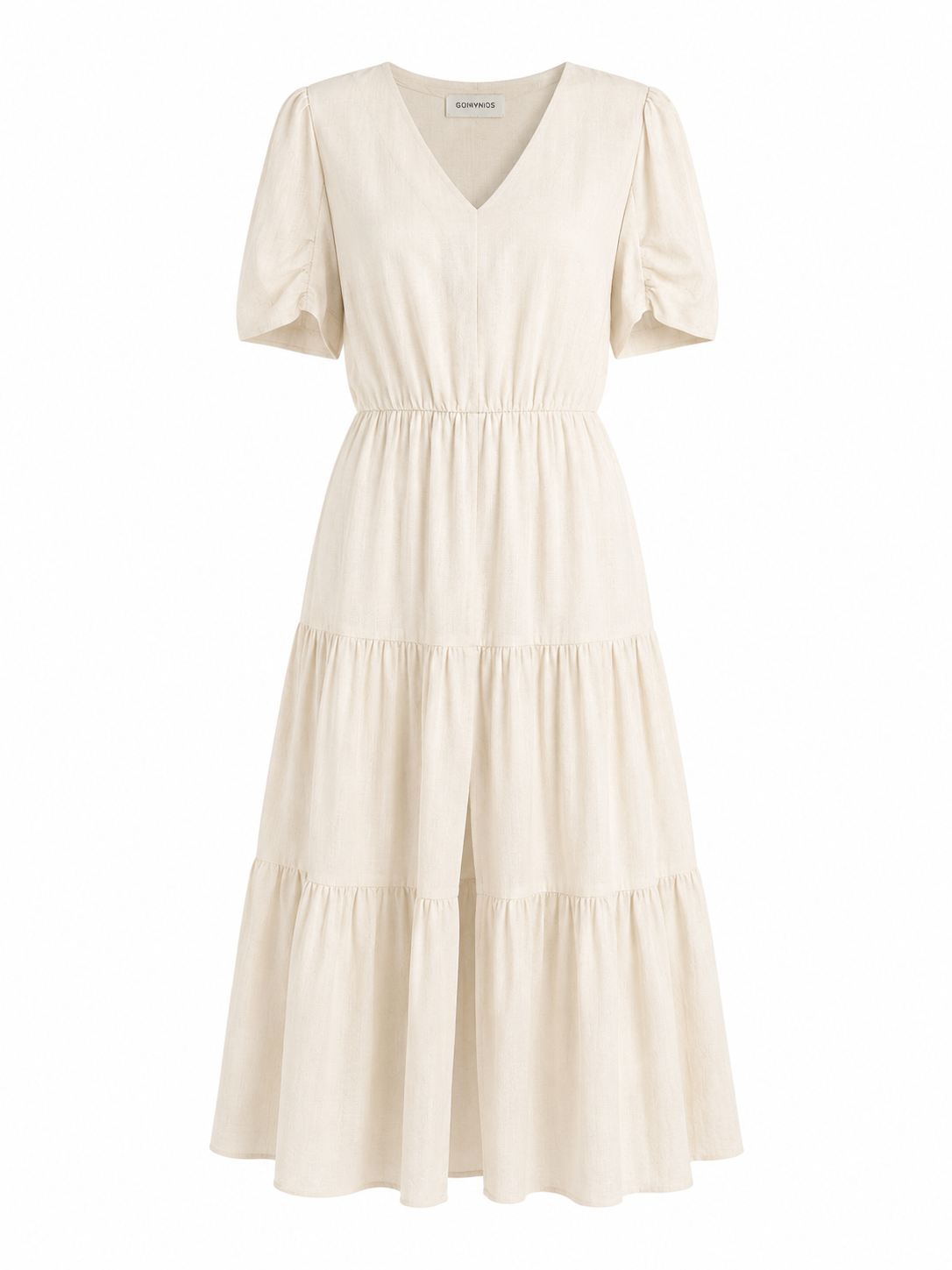 Linen Midi Dress 