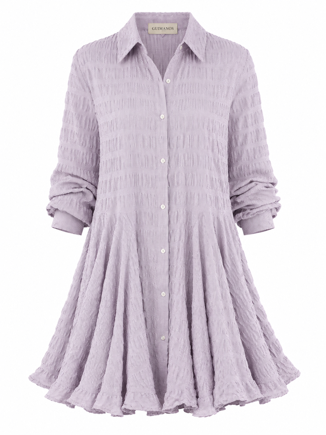 Embossed Short Dress 