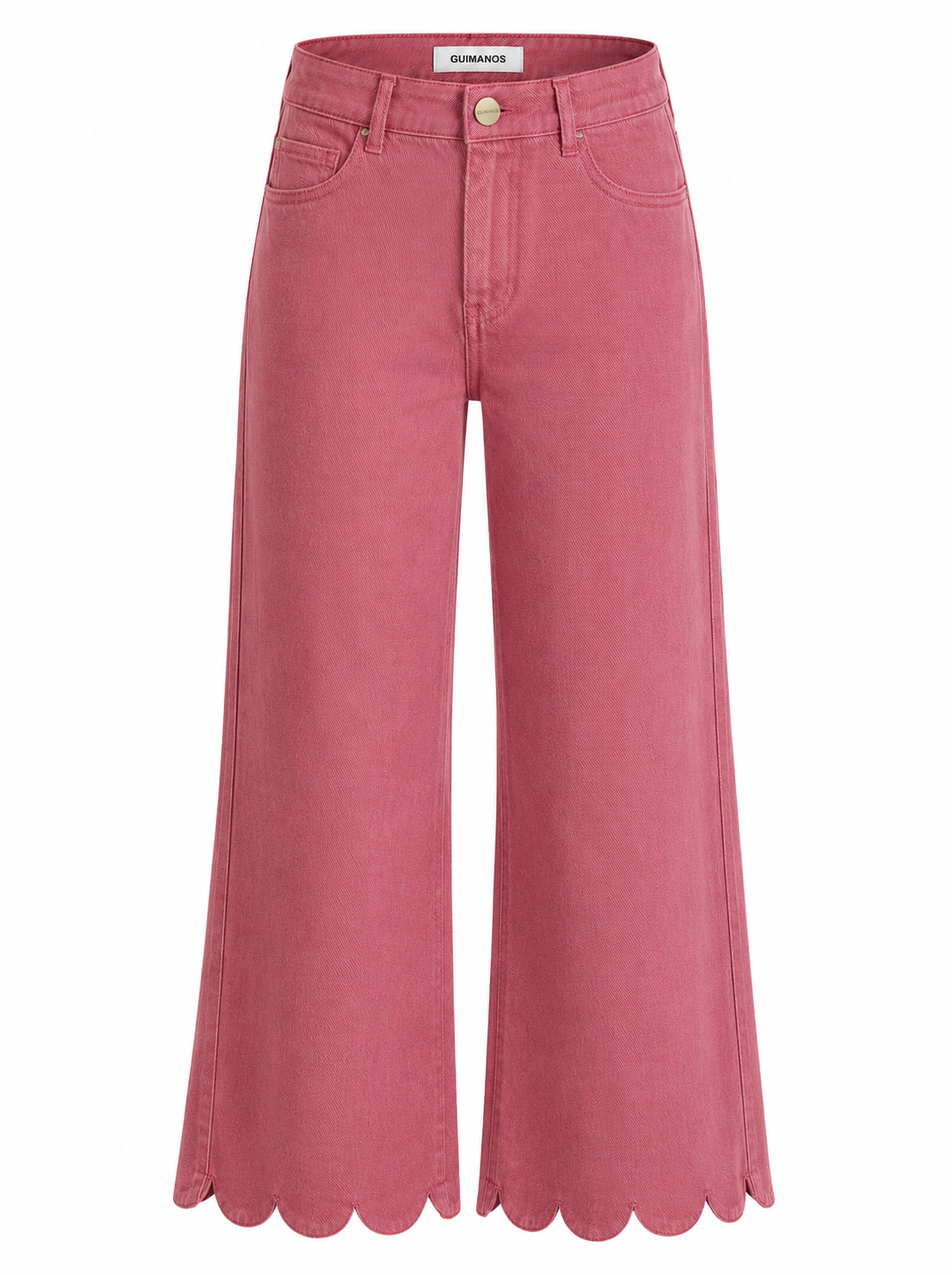 Embroidered Effect Trousers 