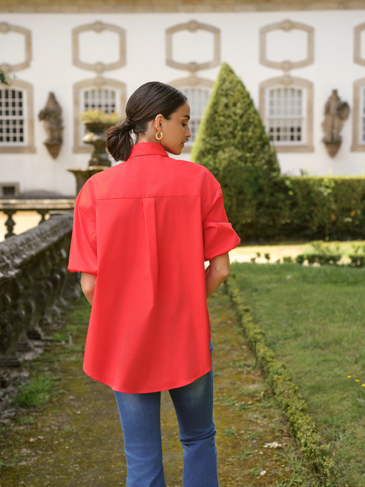 Camisa Botão Coração | GUIMANOS – vista 2