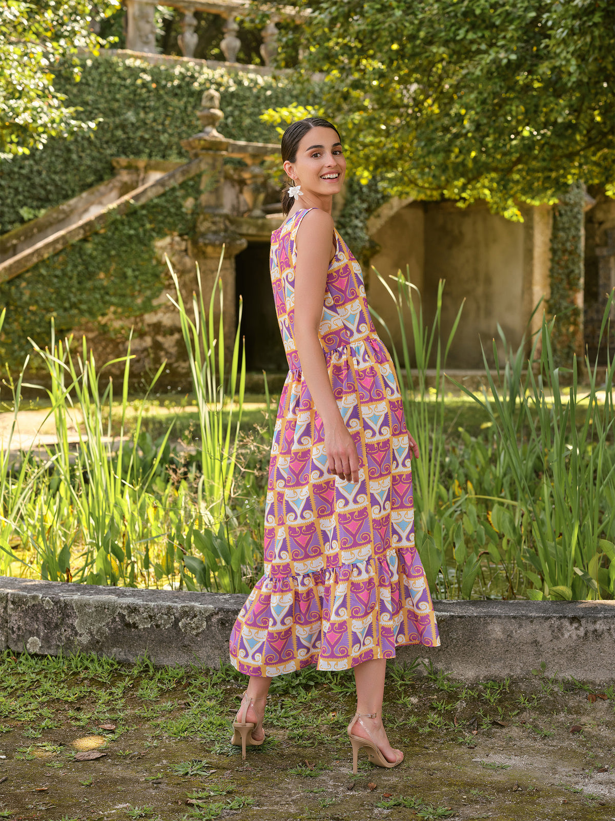 Vestido Estampado | GUIMANOS – vista 2