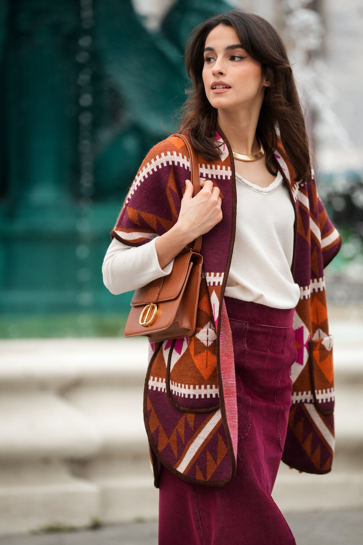Ethnic Jacquard Jacket