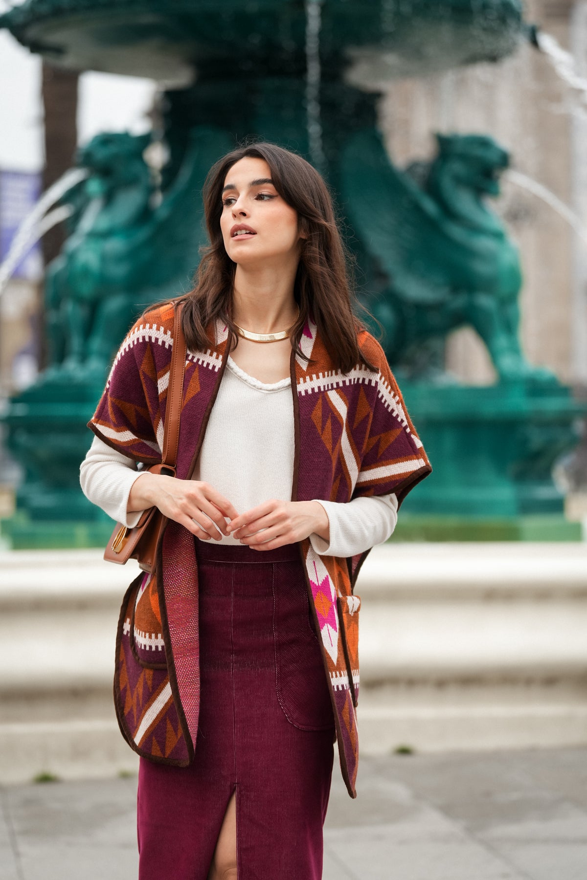 Ethnic Jacquard Jacket