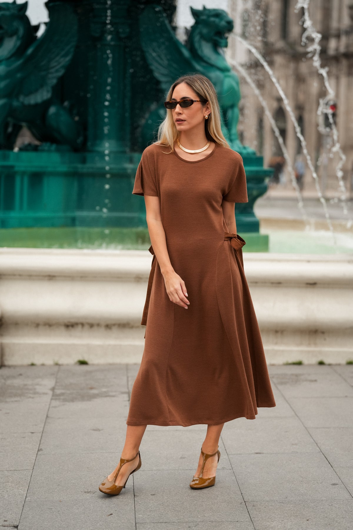Vestido em Malha