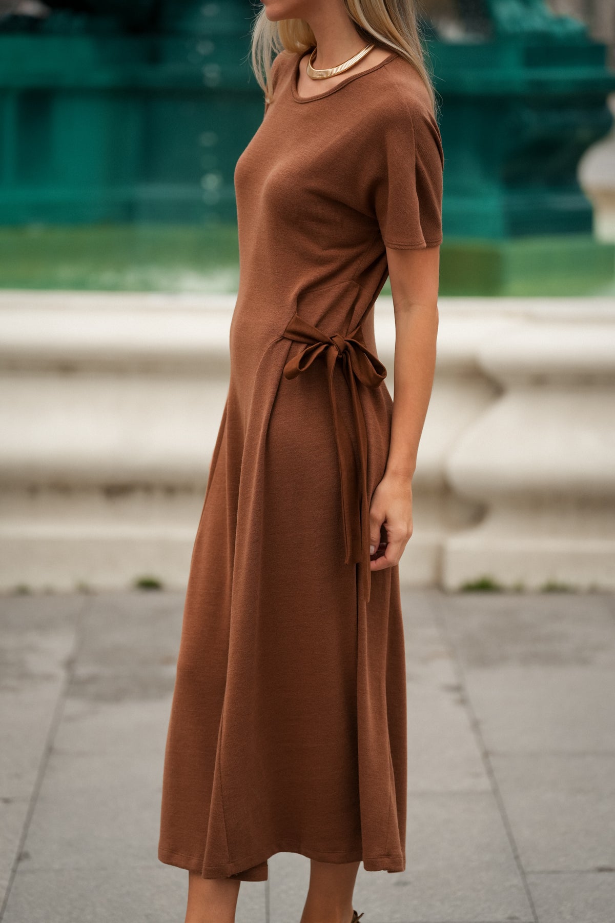 Vestido em Malha | GUIMANOS – vista 3