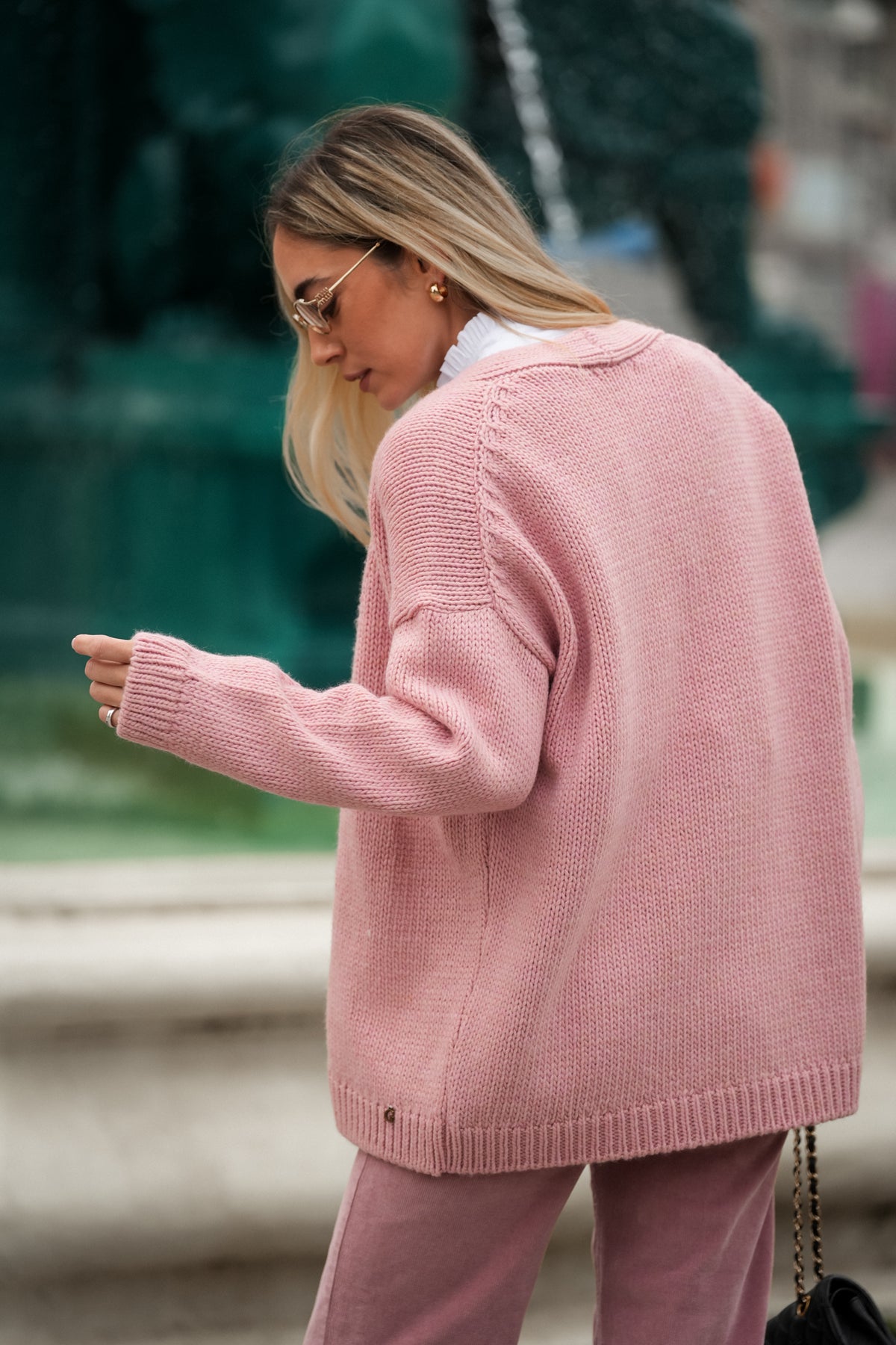 Malha Cardigan Oversized | GUIMANOS – vista 4