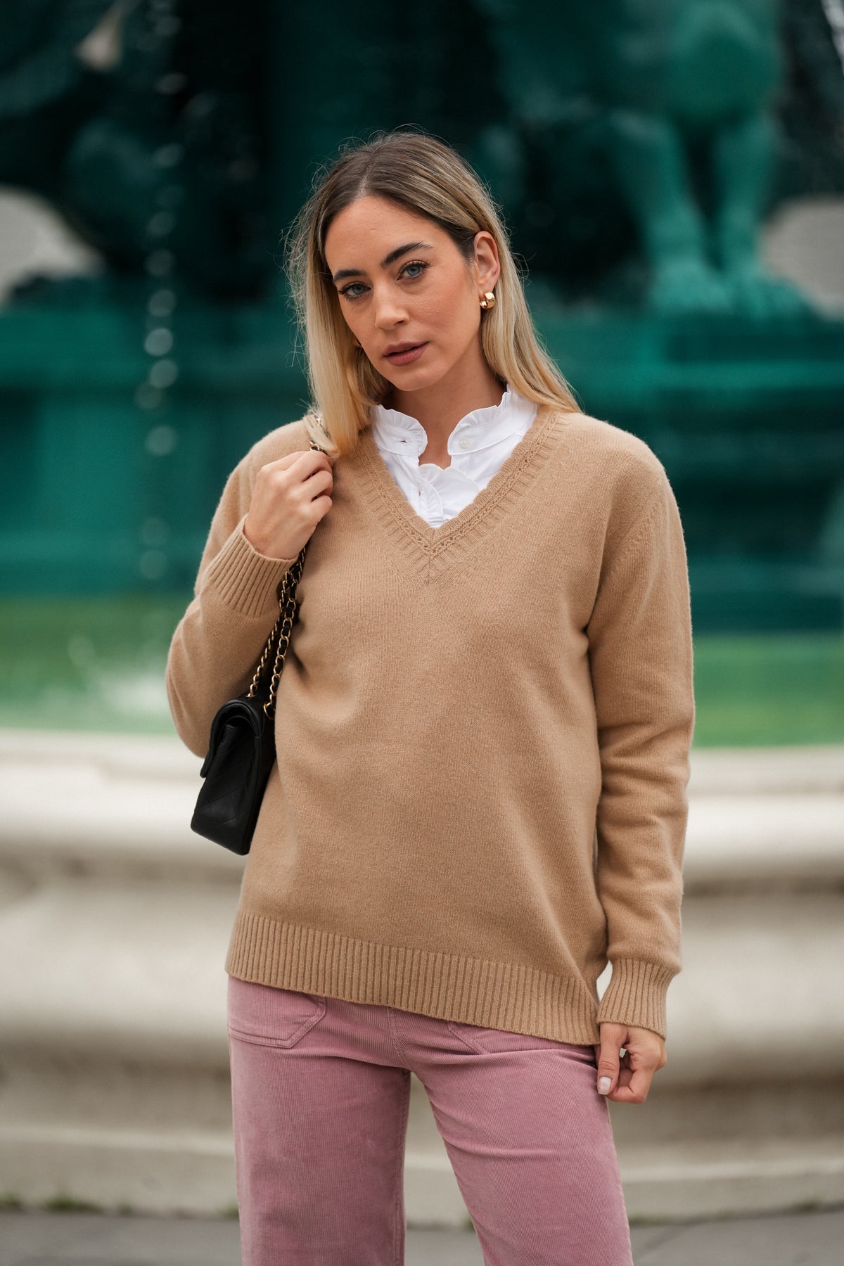 Camisola em Malha de Lã