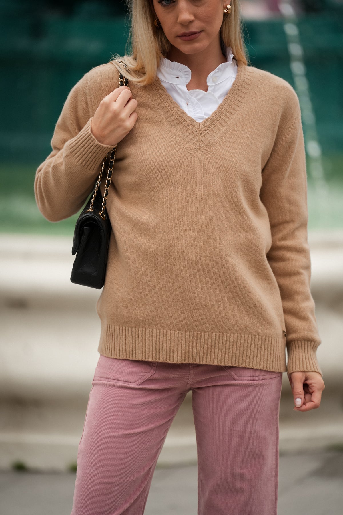 Camisola em Malha de Lã