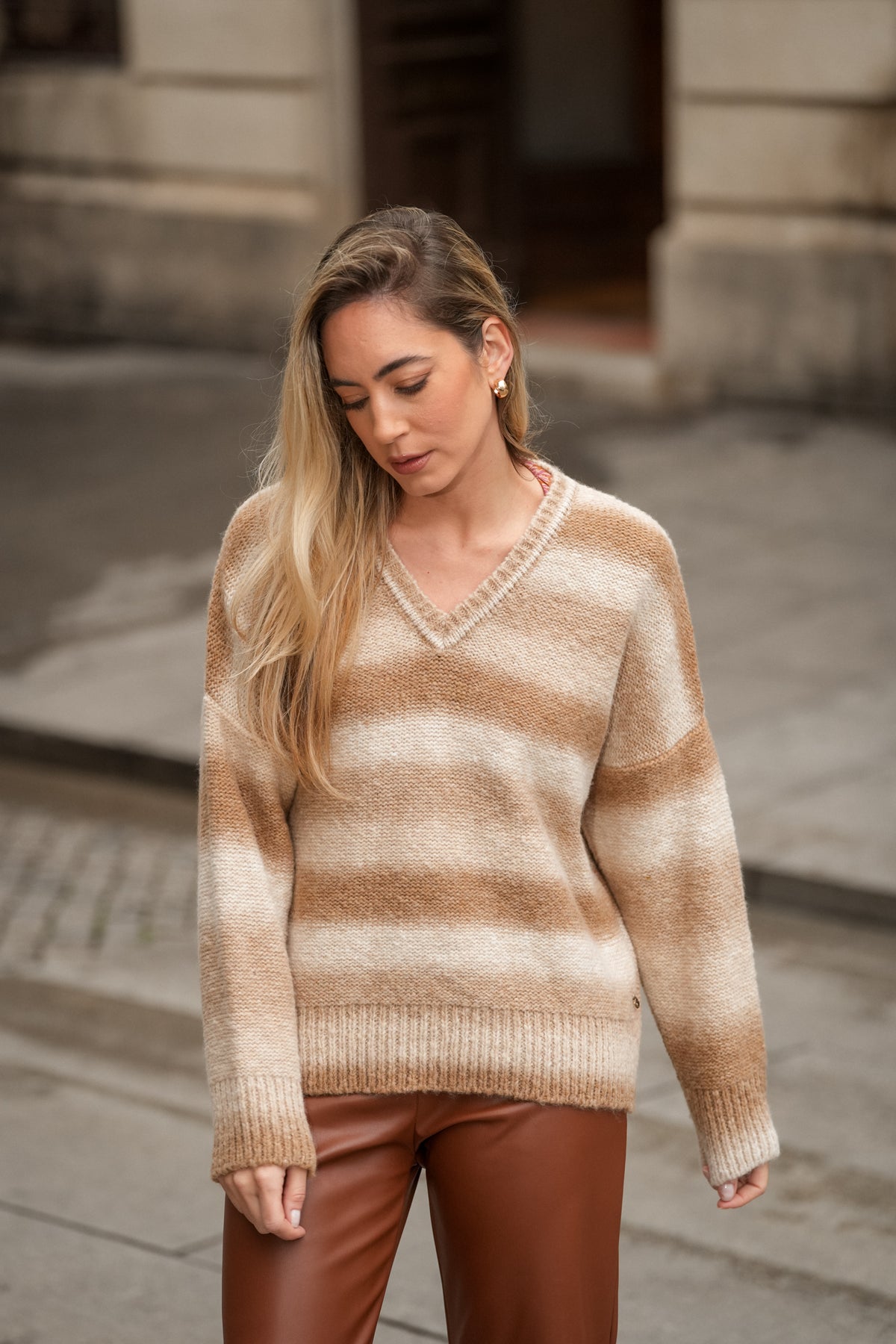 Camisola em Riscas | GUIMANOS – vista 2