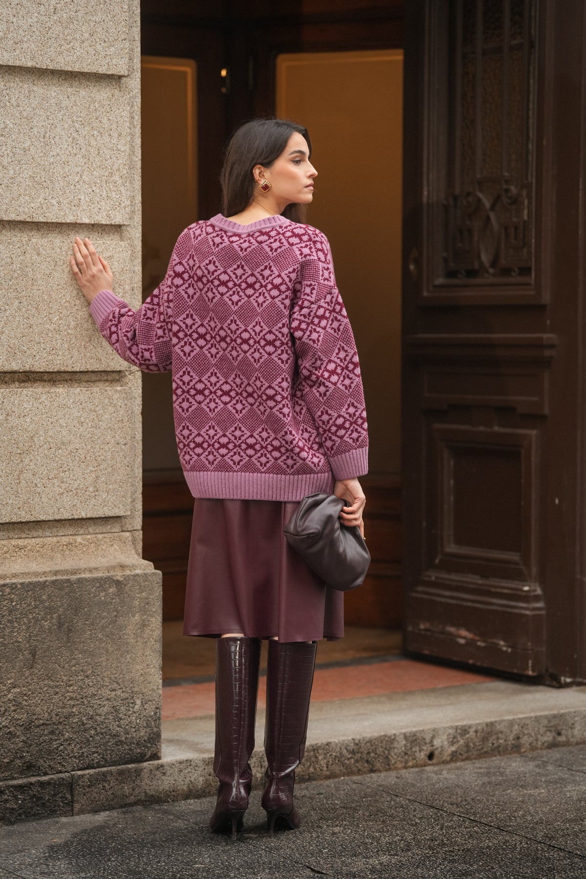 Camisola Jacquard