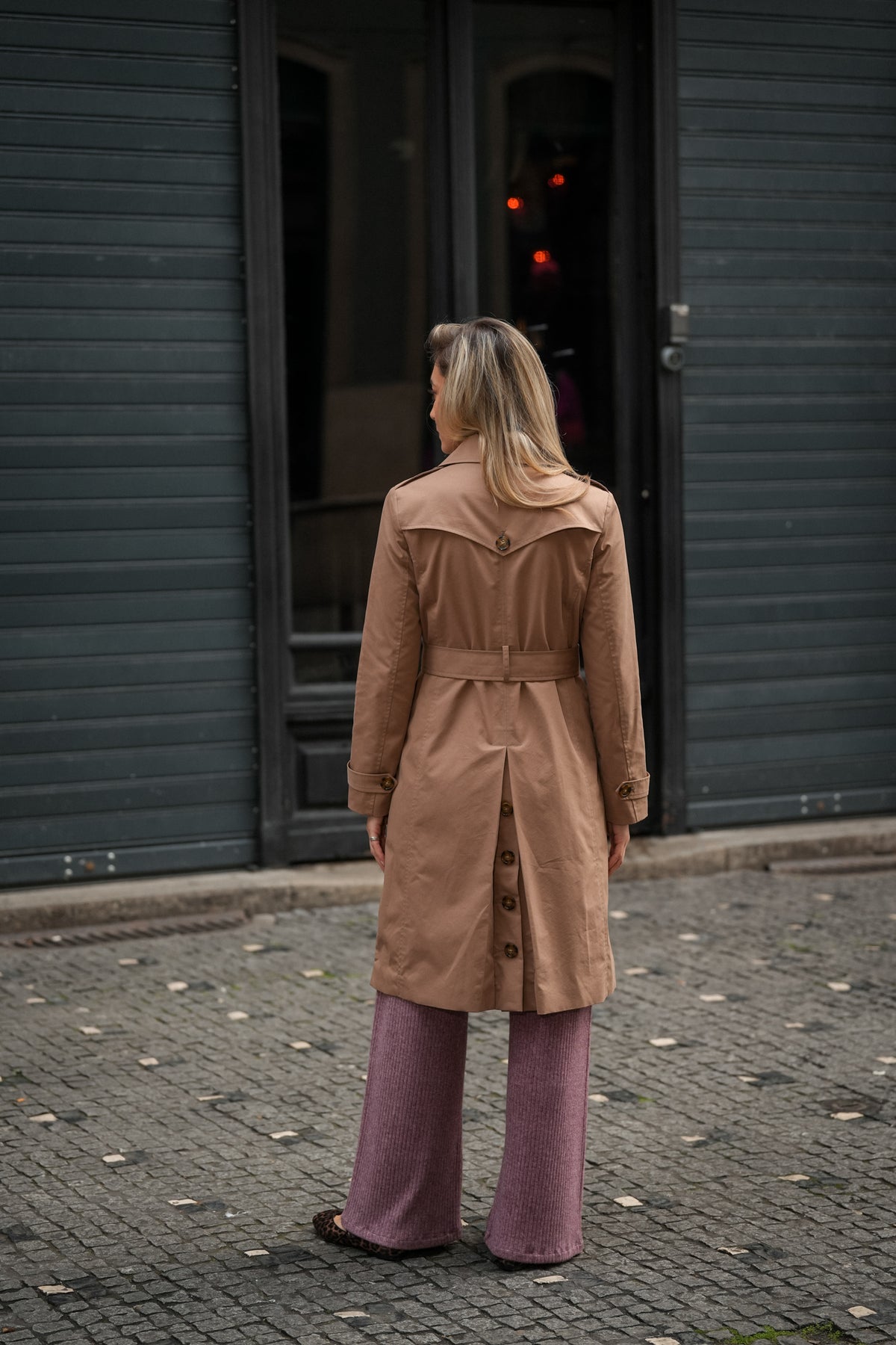 Gabardine Comprida Clássica | GUIMANOS – vista 3