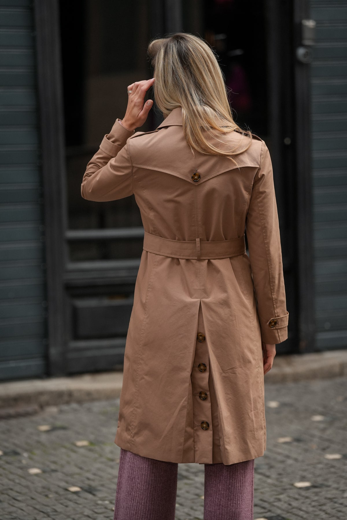Gabardine Comprida Clássica | GUIMANOS – vista 4