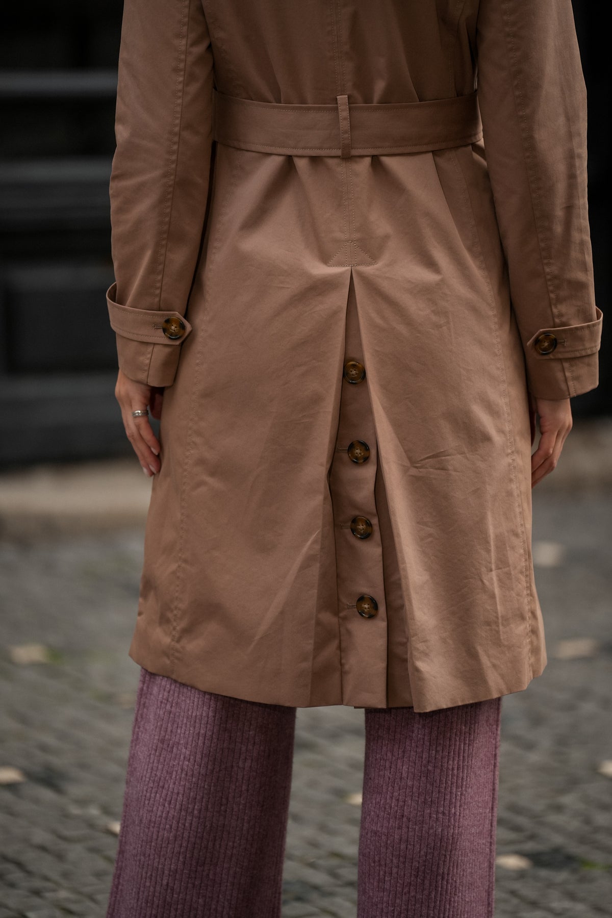 Gabardine Comprida Clássica | GUIMANOS – vista 5