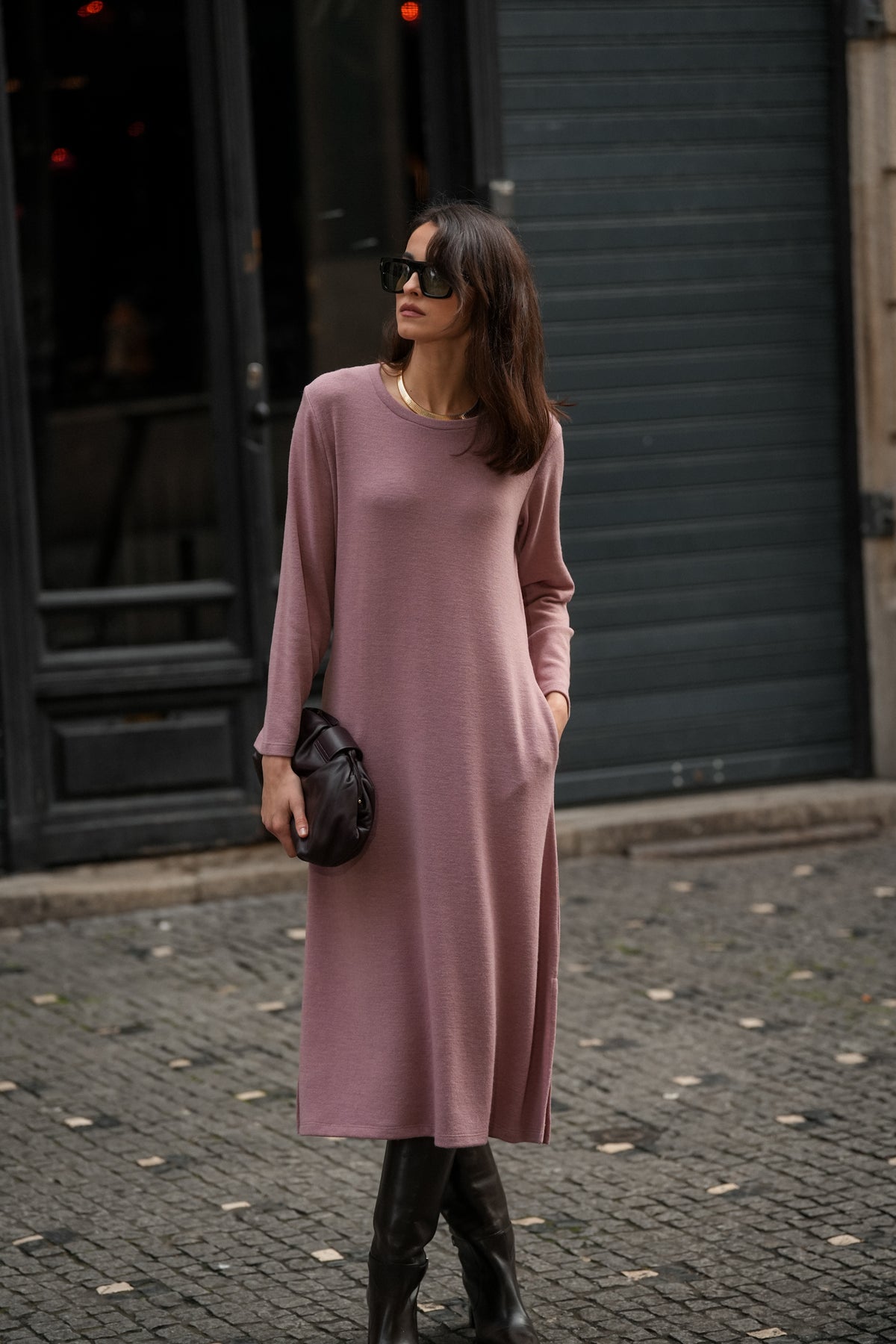 Vestido Malha | GUIMANOS – vista 2