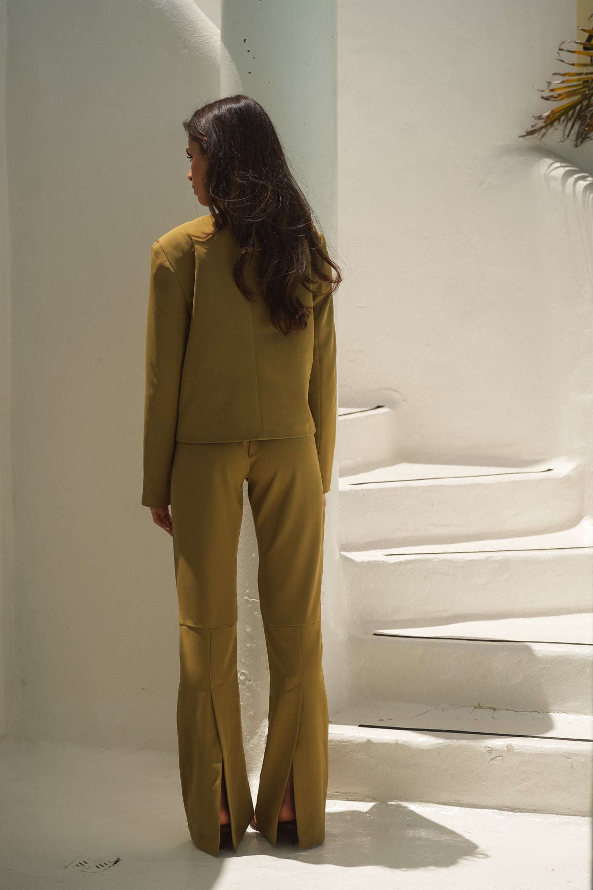 Casaco Estruturado com Botões Frontais