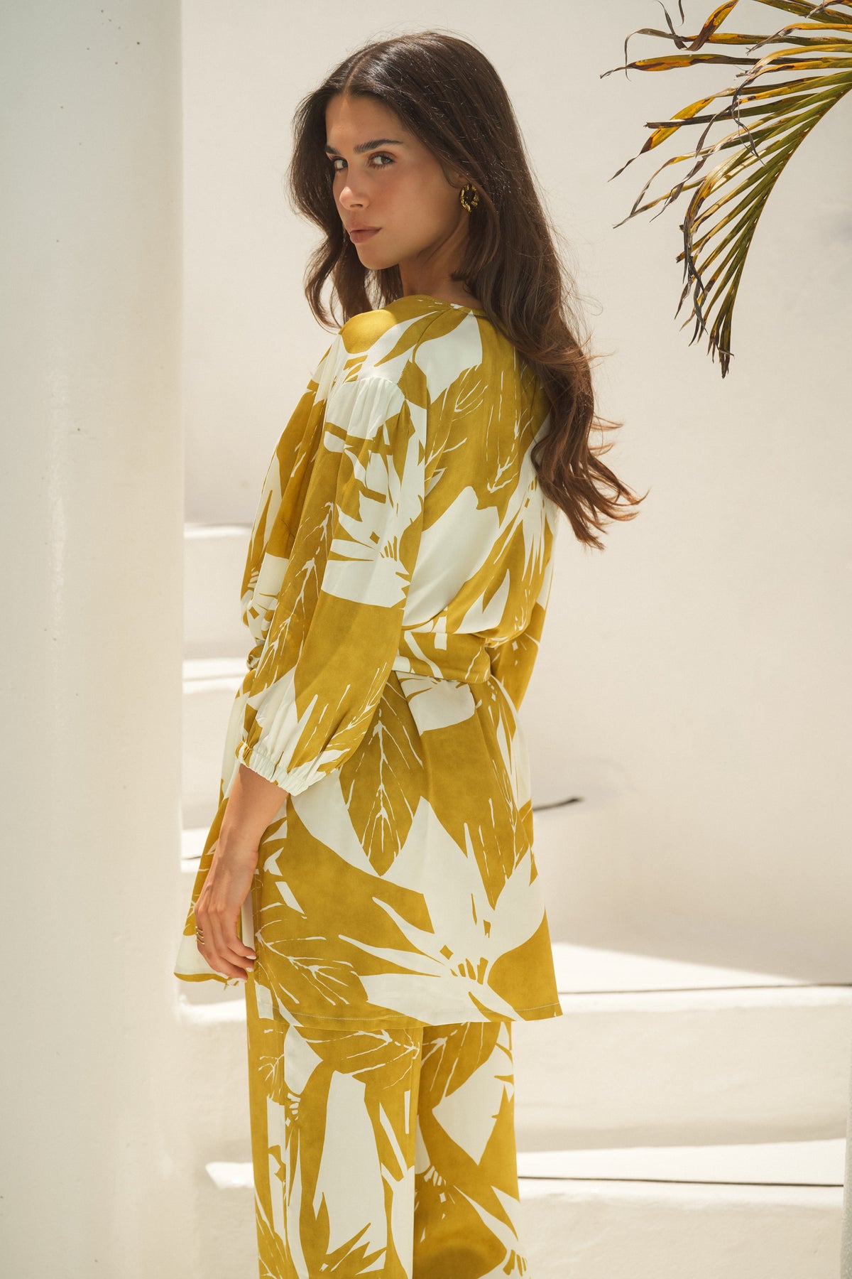 Kimono Estampado com Cinto
