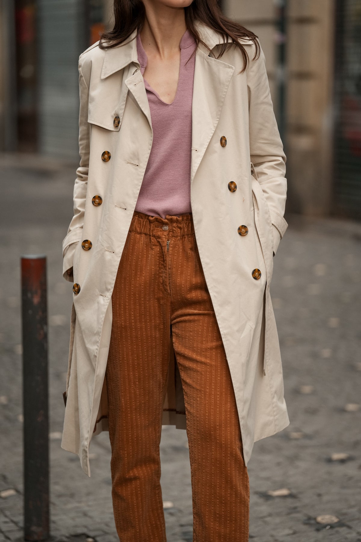 Gabardine Comprida Clássica | GUIMANOS – vista 7