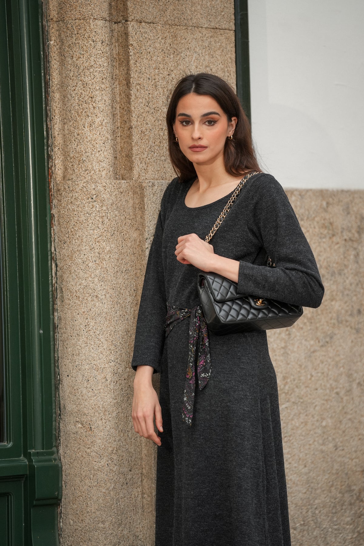 Vestido Malha Siena | GUIMANOS – vista 2