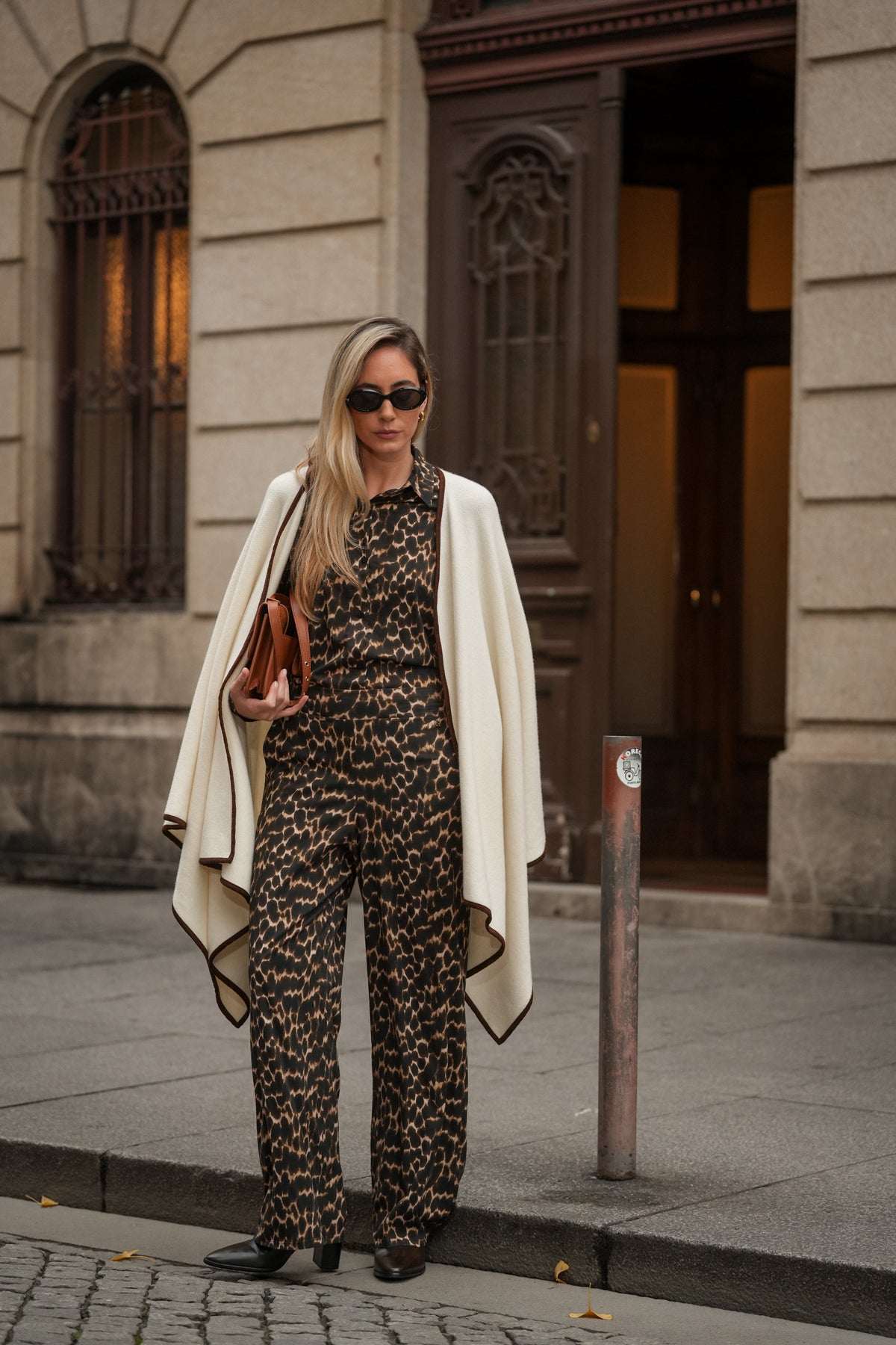 Blusa Animal Print em Viscose