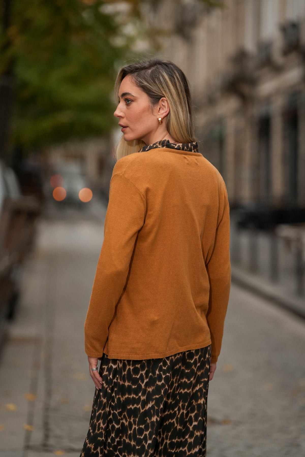 Casaco Camel Elegante
