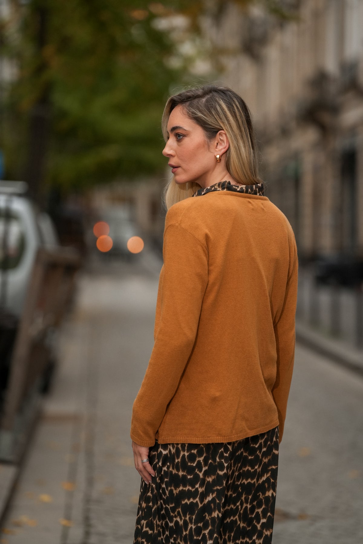 Casaco Camel Elegante