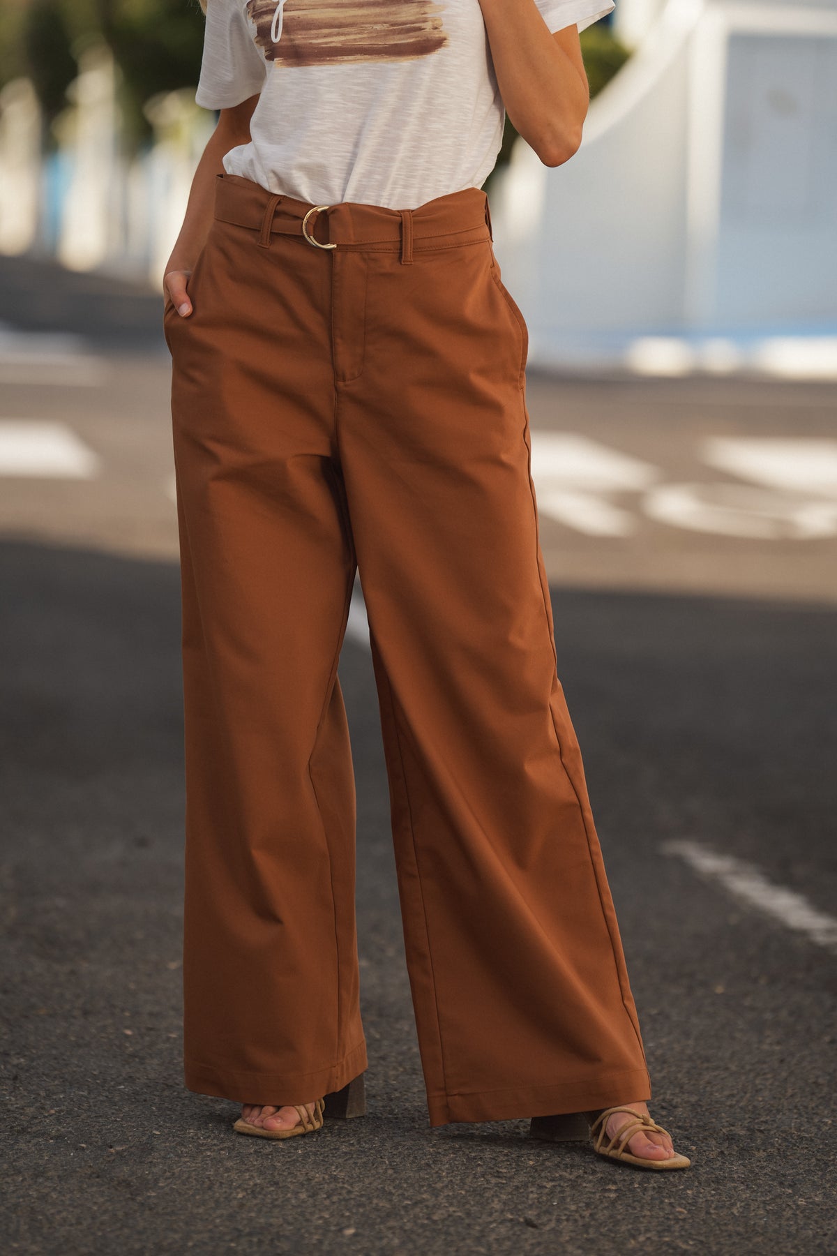 Calça Larga Sarja | GUIMANOS – vista 3