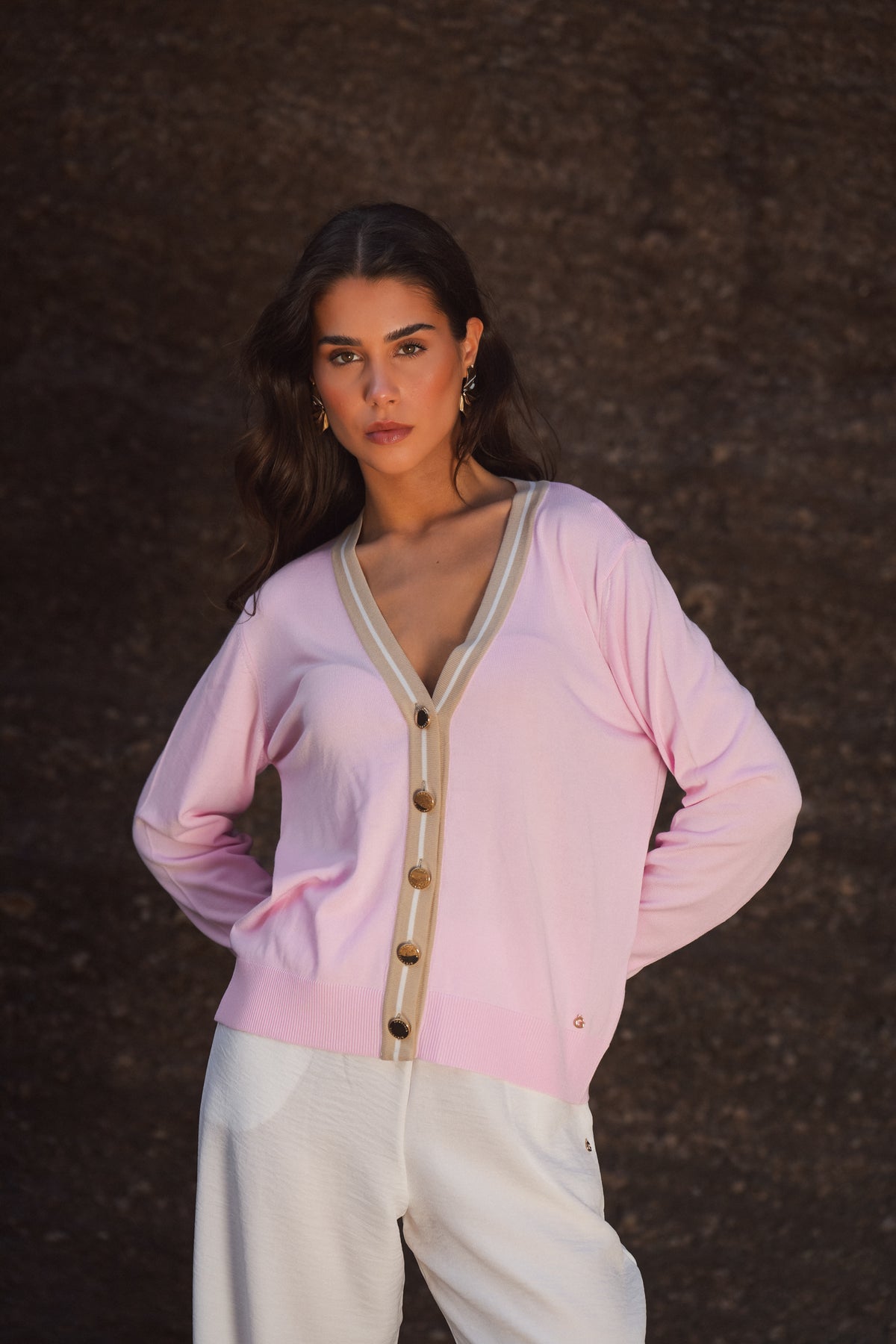 Camisola de Malha com Botões | GUIMANOS