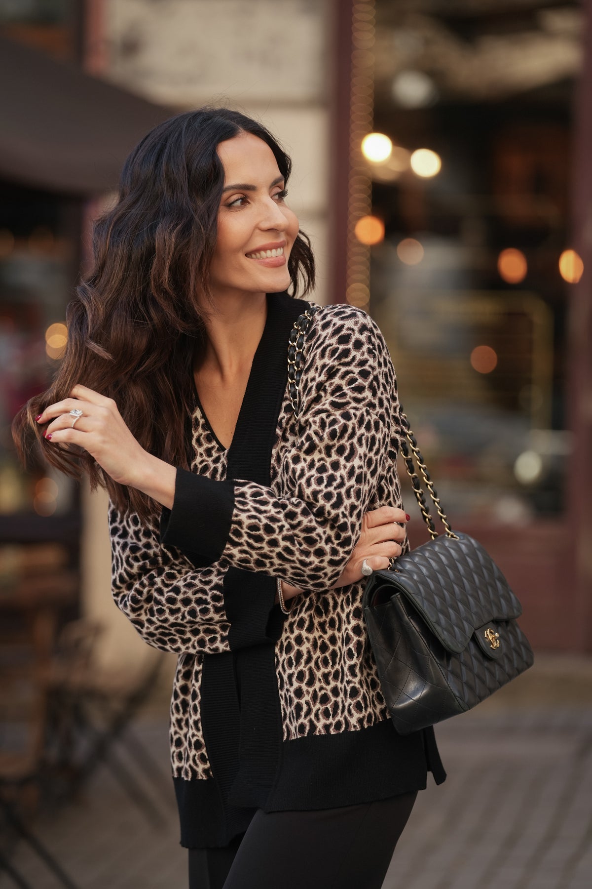 Casaco Animal Print