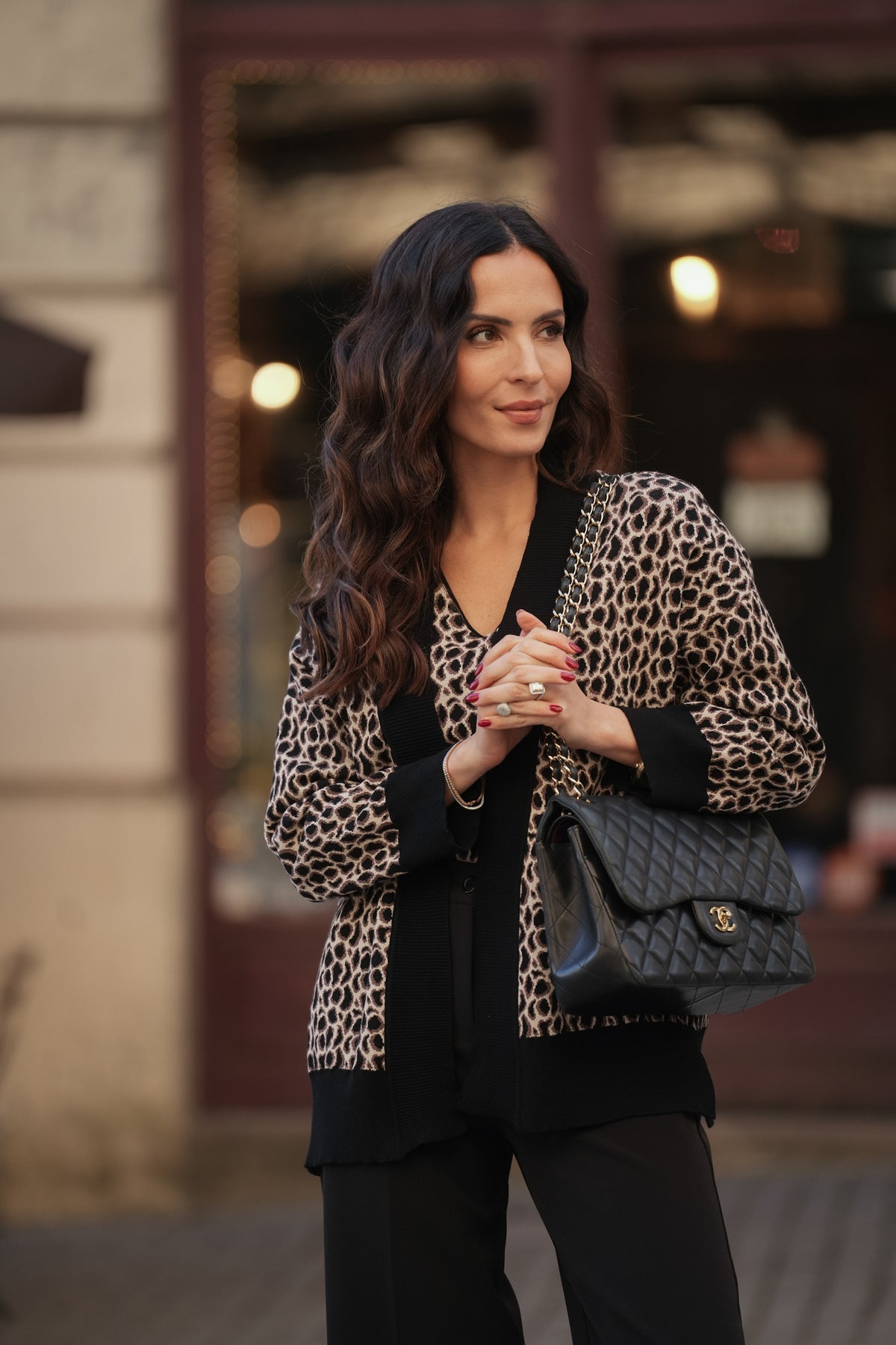 Casaco Animal Print