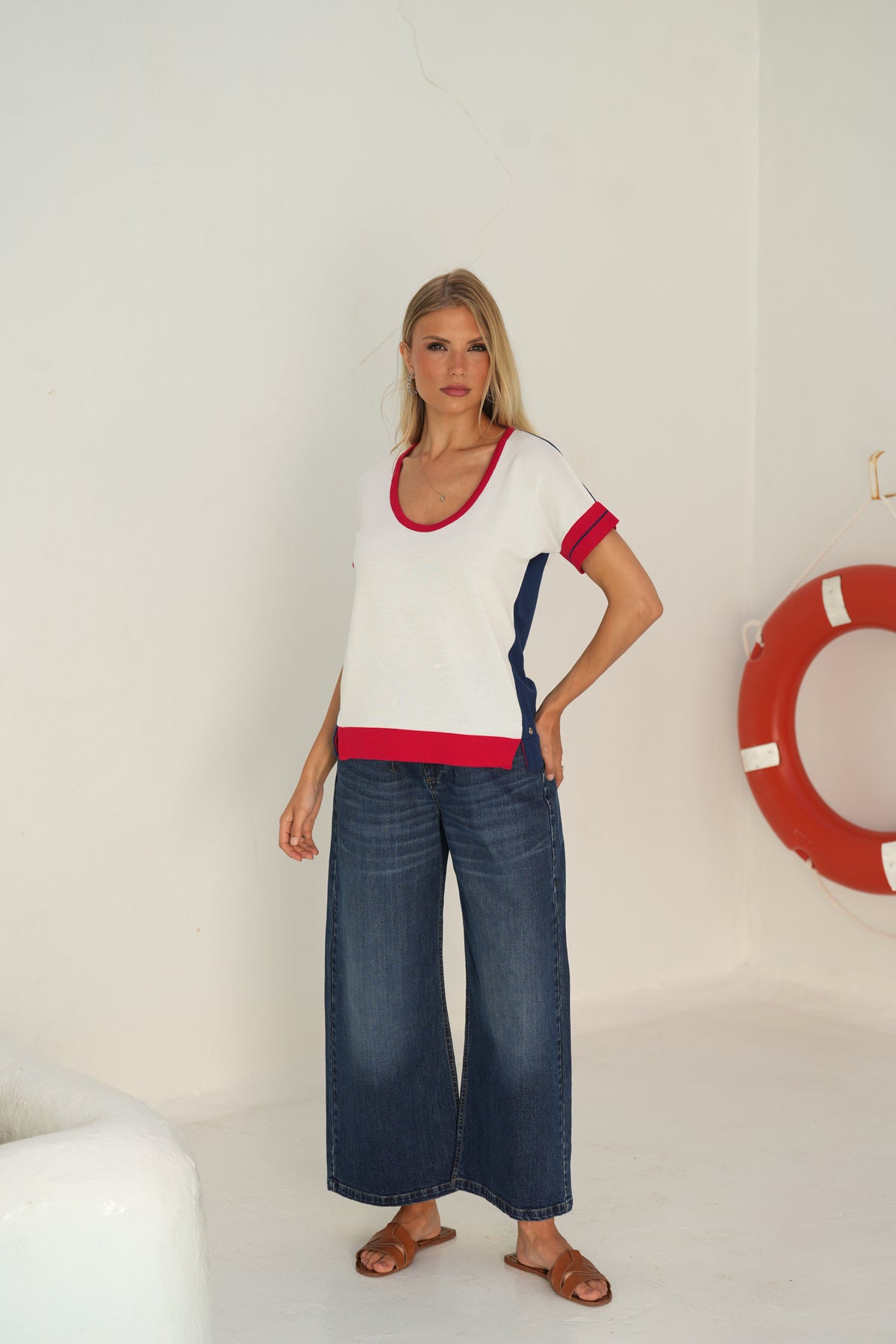 T-shirt Bicolor