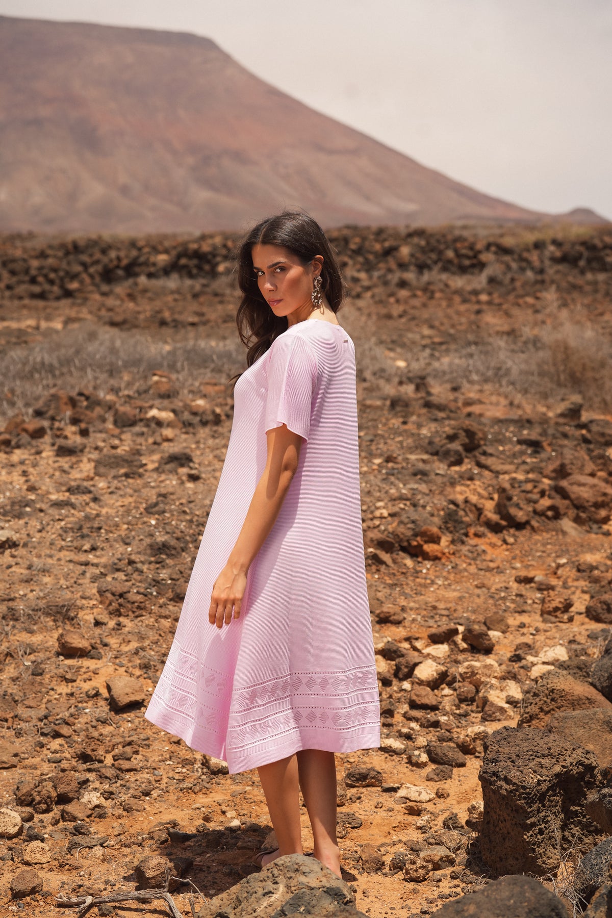 Vestido em Malha Fluida | GUIMANOS – vista 4