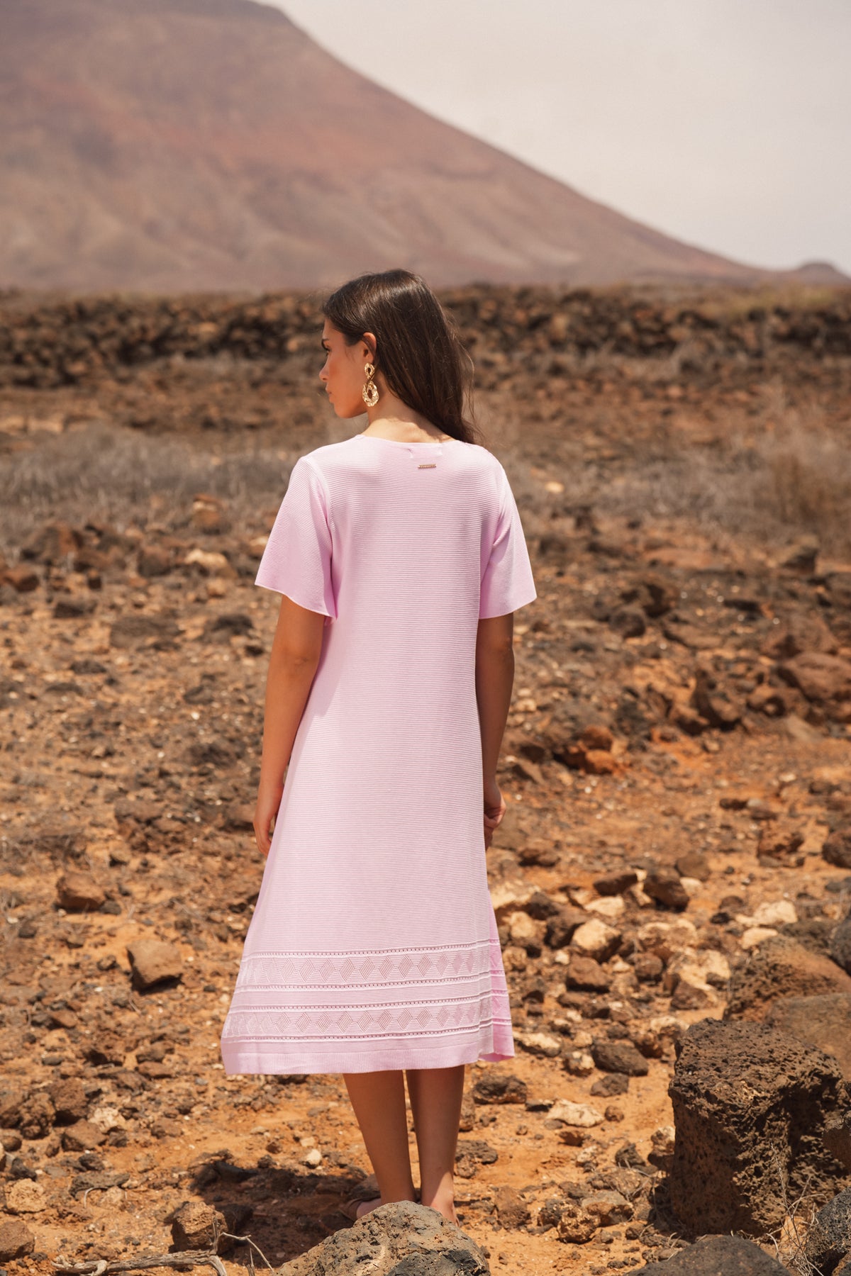 Vestido em Malha Fluida | GUIMANOS – vista 6
