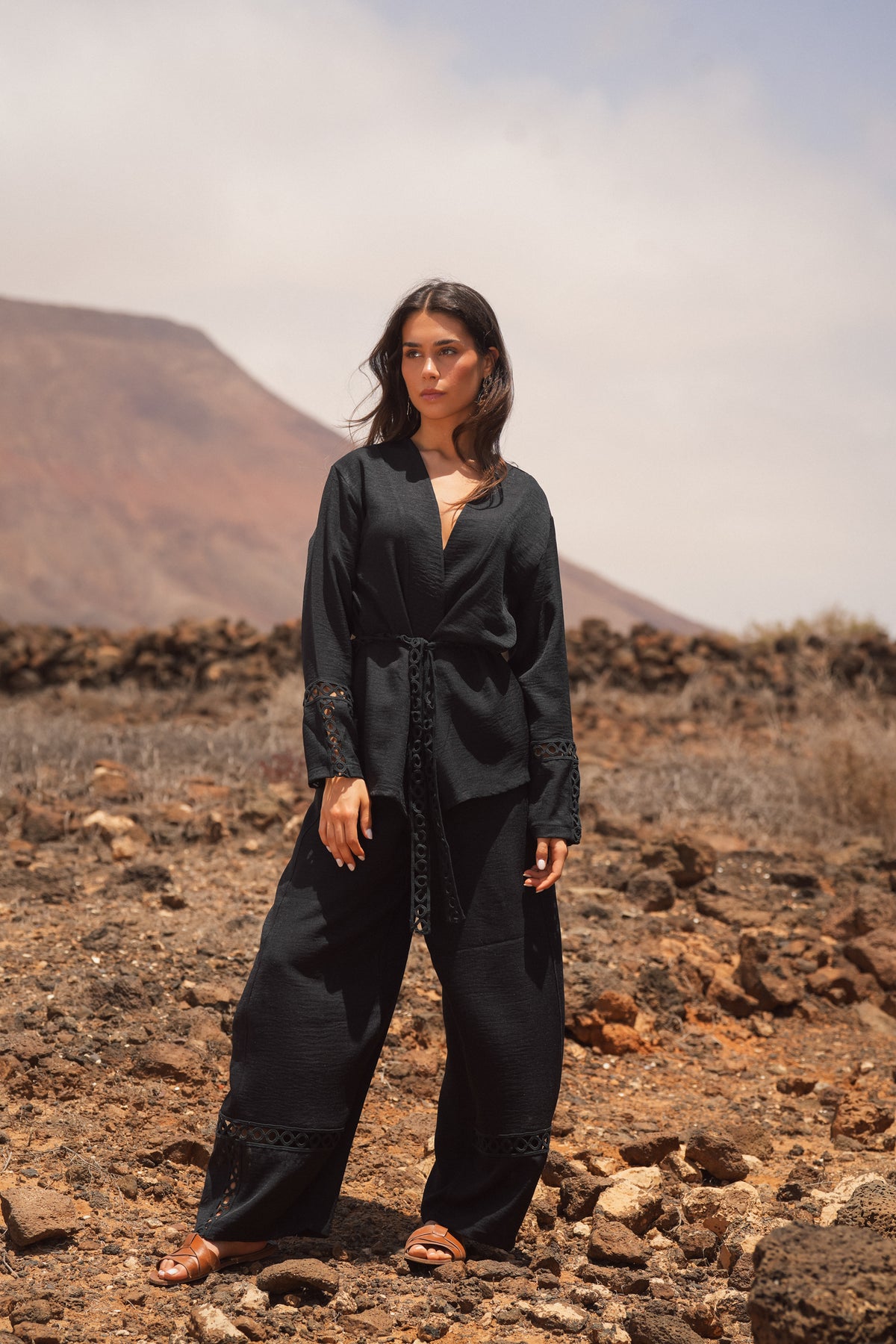 Kimono  com Renda
