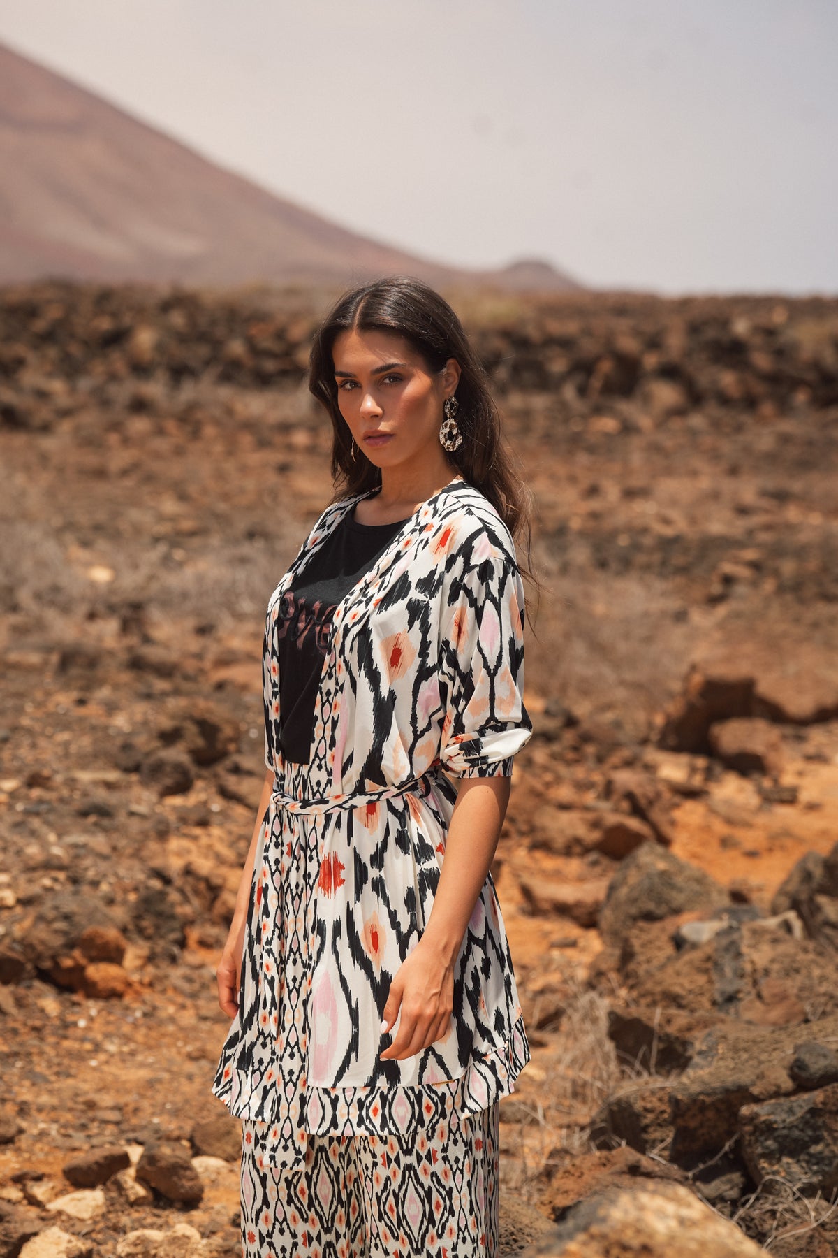 Kimono Estampado Fluido | GUIMANOS