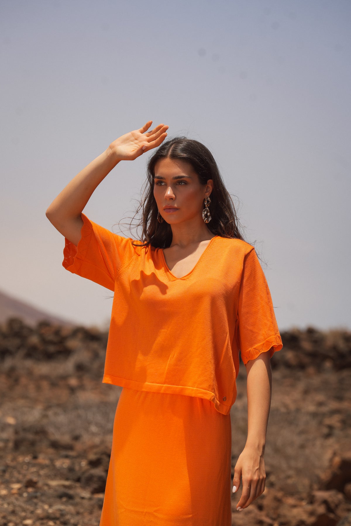 Camisola Decote em V