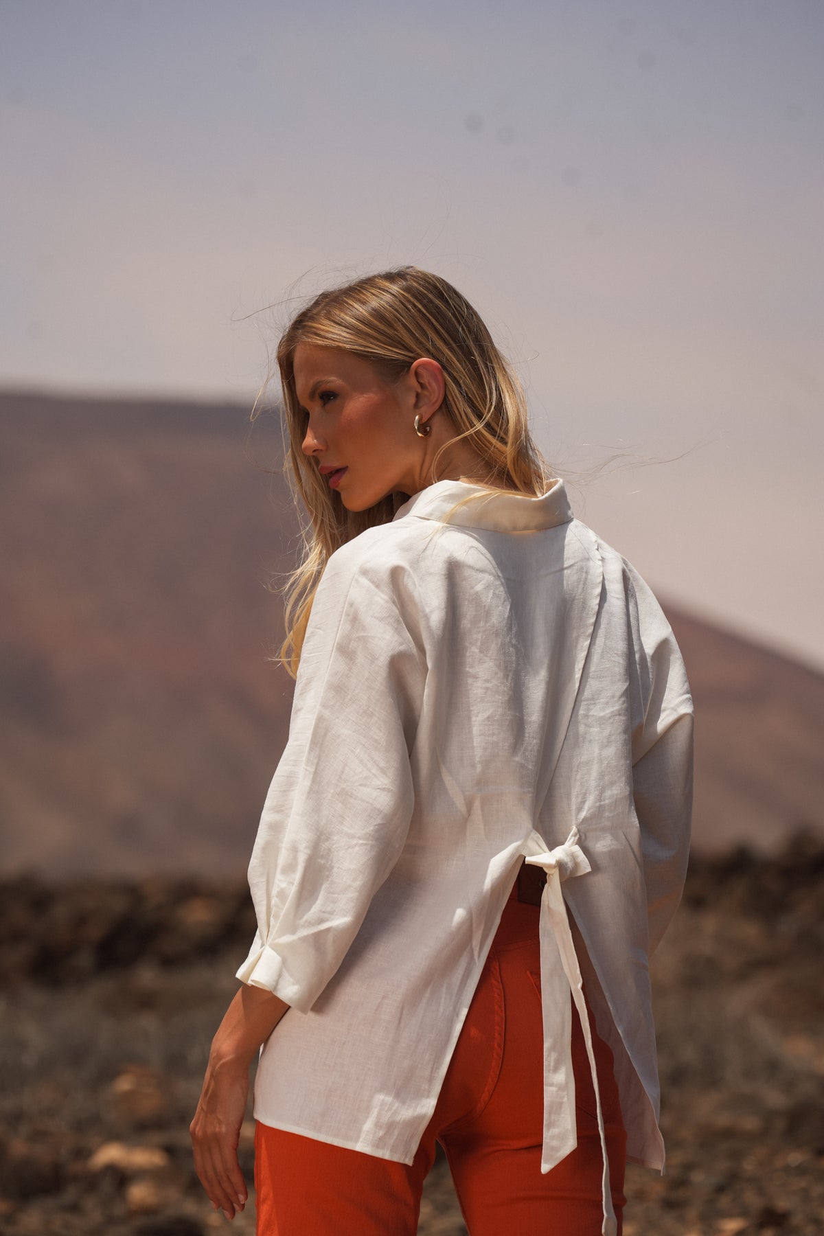 Blusa Linho | GUIMANOS – vista 3