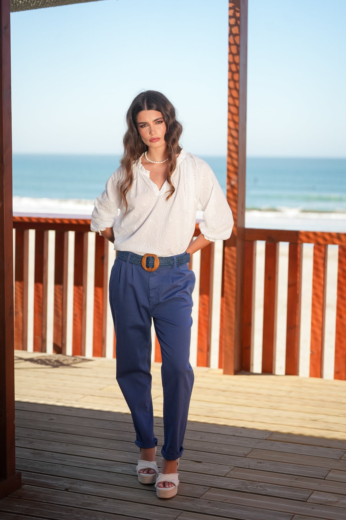 Blusa Bordado Inglês