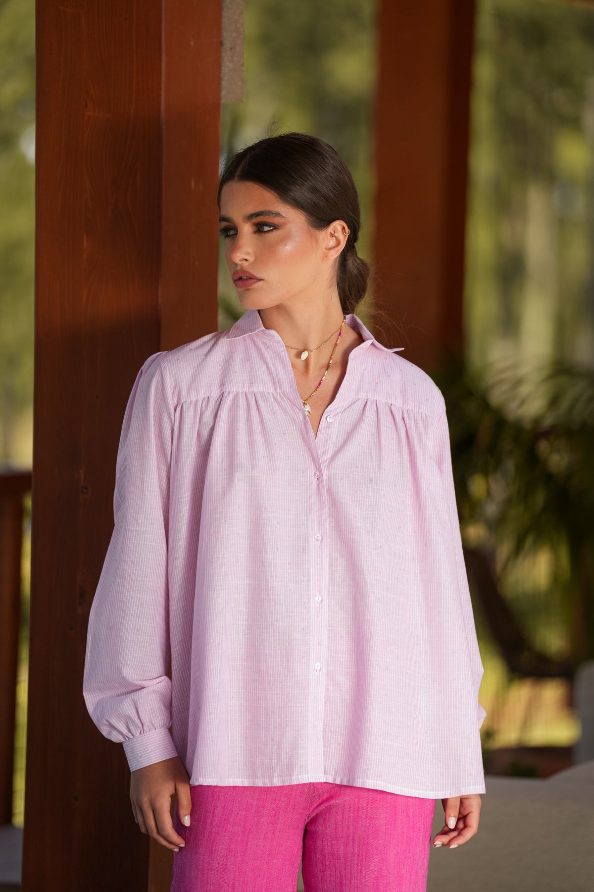 Blusa Riscas