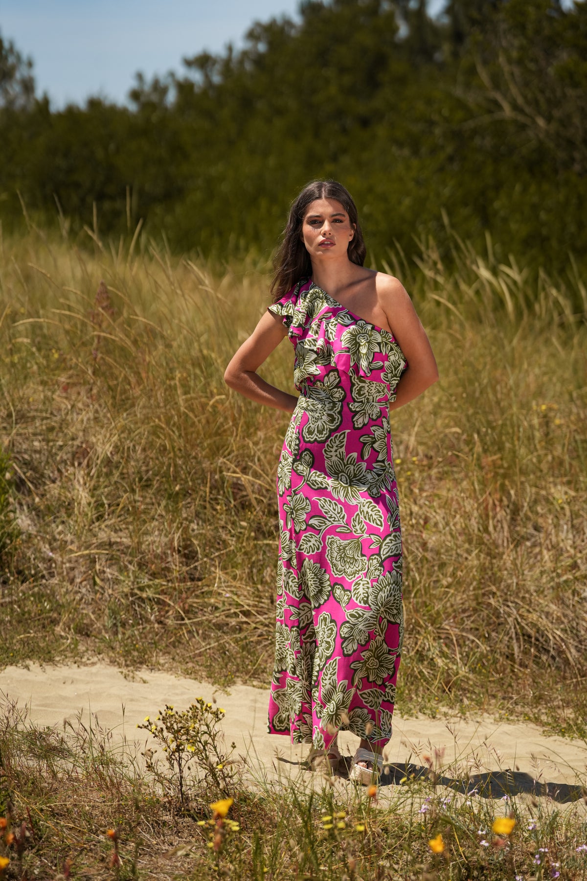 Saia Midi Estampada | GUIMANOS – vista 8
