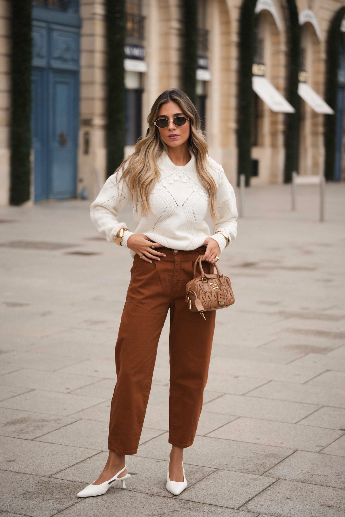 Camisola Gola com Renda | GUIMANOS – vista 3
