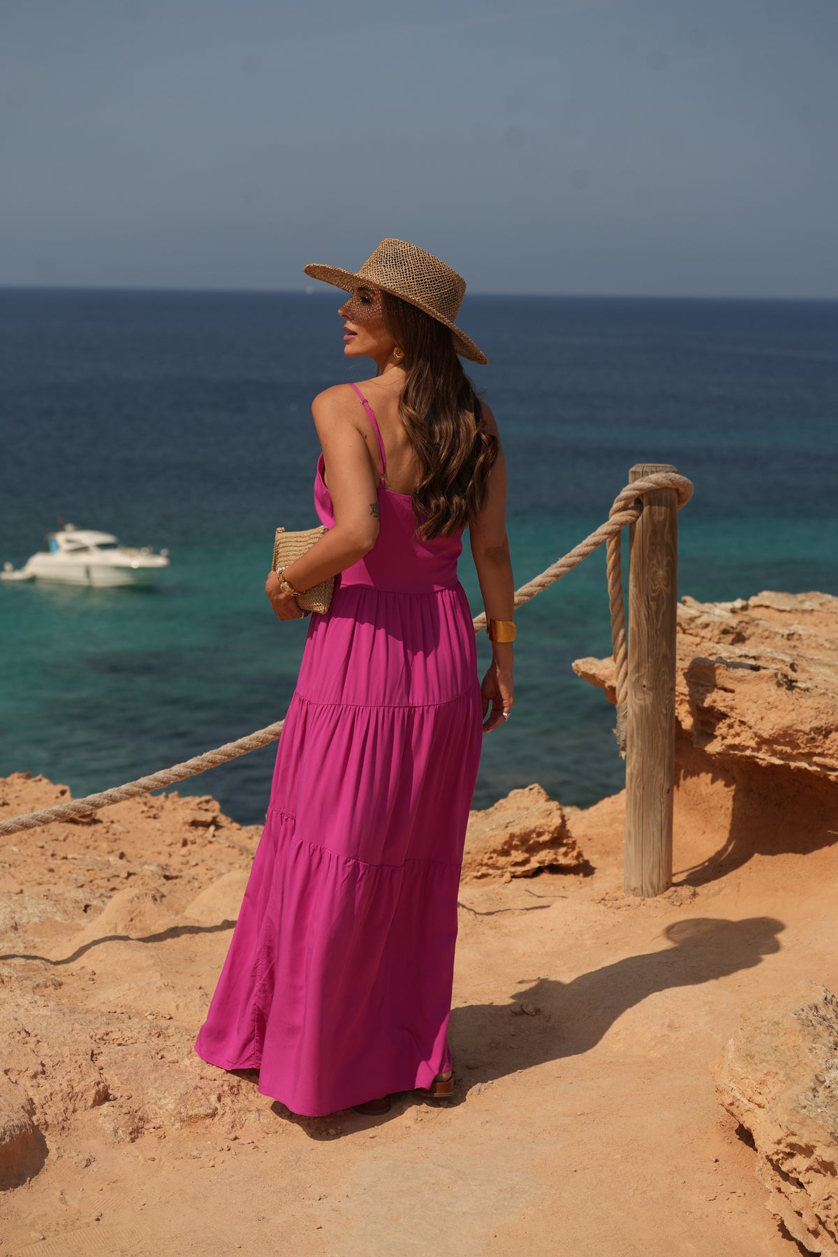 Long Strap Dress 