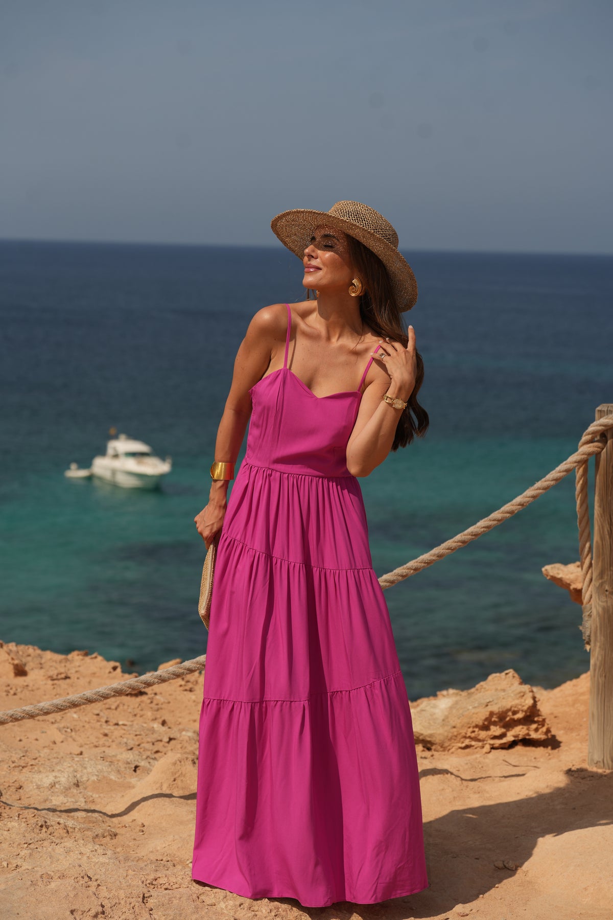 Long Strap Dress 