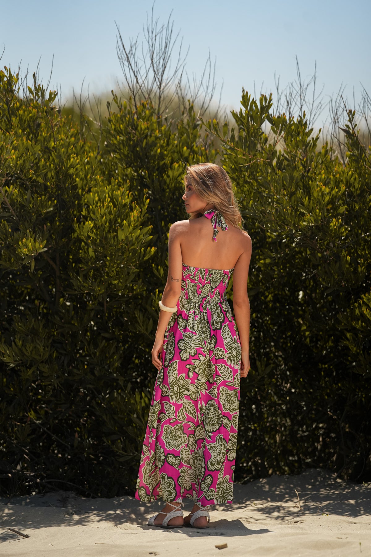 Vestido Alças Estampado | GUIMANOS – vista 2