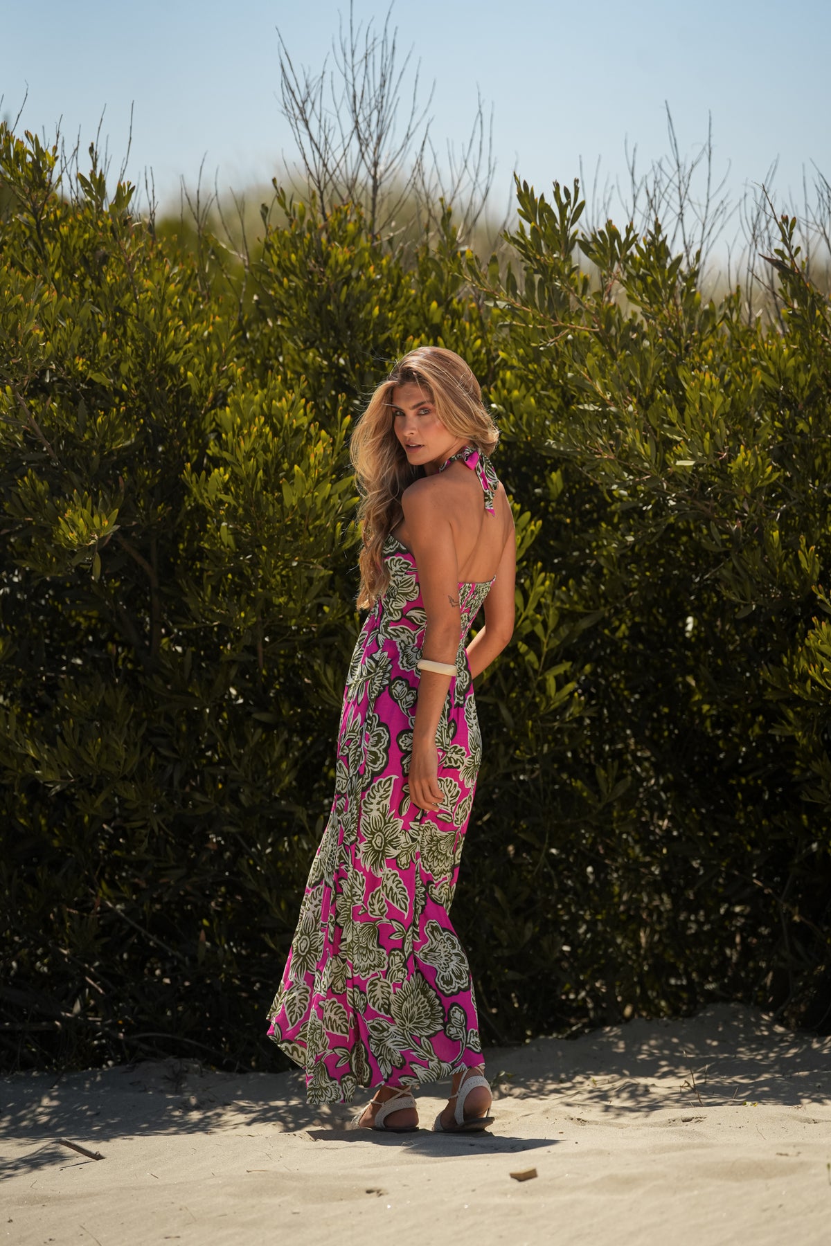 Vestido Alças Estampado | GUIMANOS – vista 3