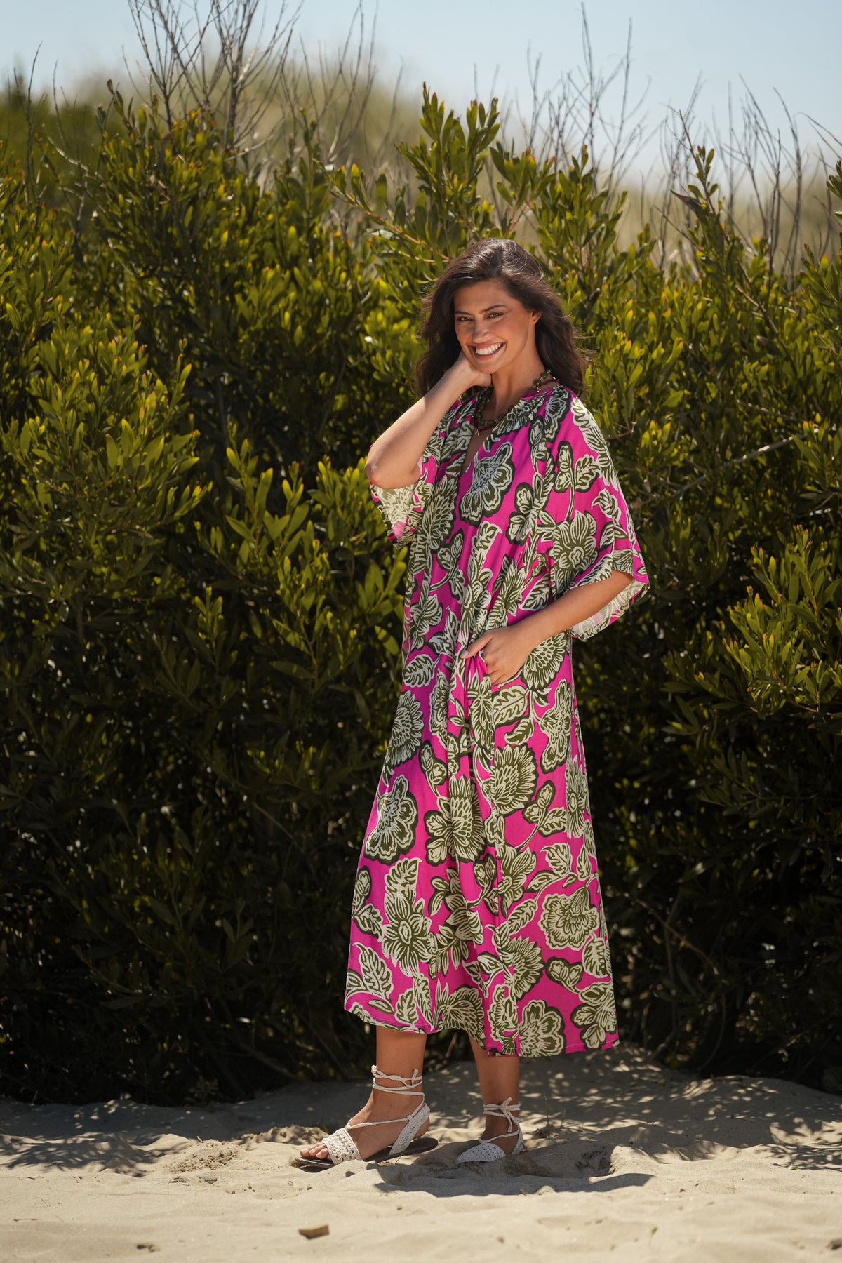 Vestido Fluído Estampado | GUIMANOS – vista 4