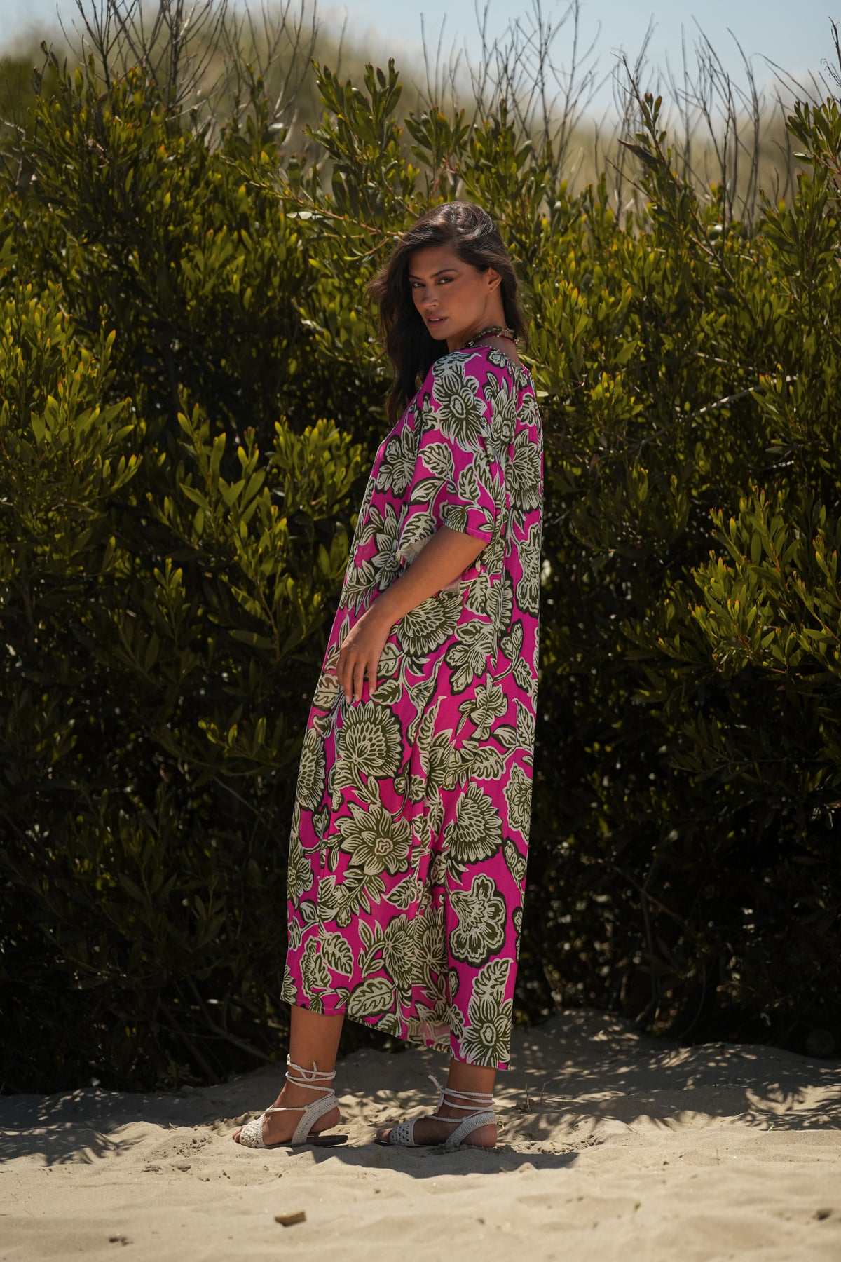 Vestido Fluído Estampado | GUIMANOS – vista 7